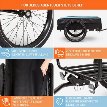 KLARFIT Fahrradkinderanhänger Companion Lastenanhänger L