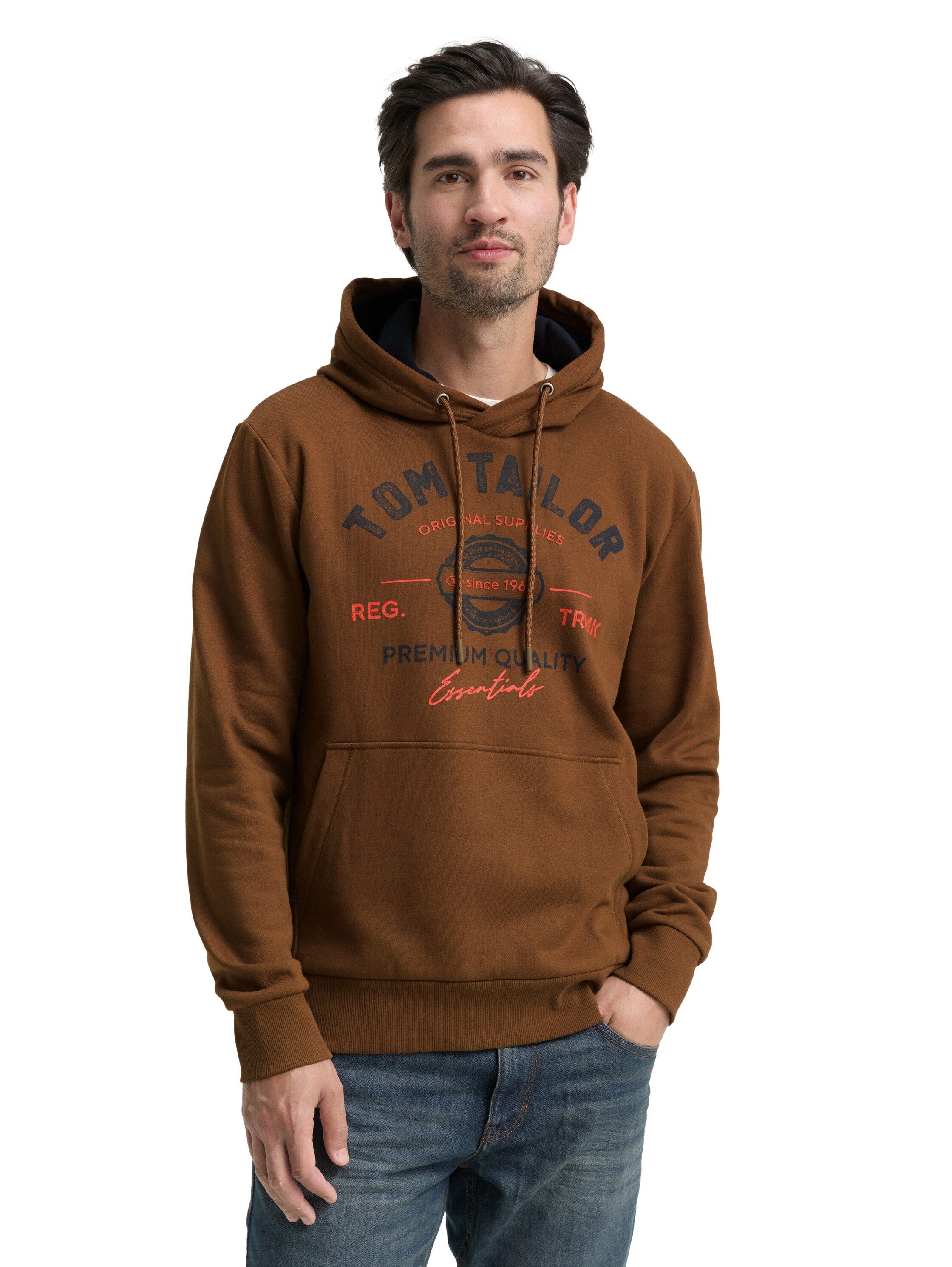 TOM TAILOR Kapuzensweatshirt mit Kapuze günstig online kaufen