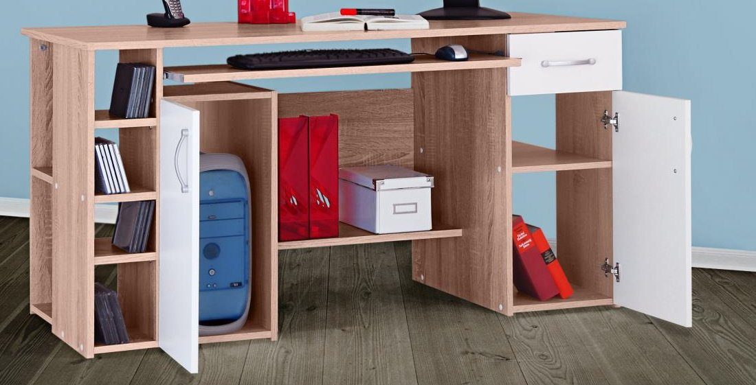 bv-vertrieb Schreibtisch PC-Tisch Schreibtisch Computertisch Bürotisch günstig online kaufen