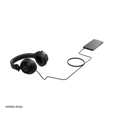Flexline® mini 3,5mm Klinke AUX Kabel, 4-polig, weiß, 0,6m Audio-Kabel, (60,00 cm)