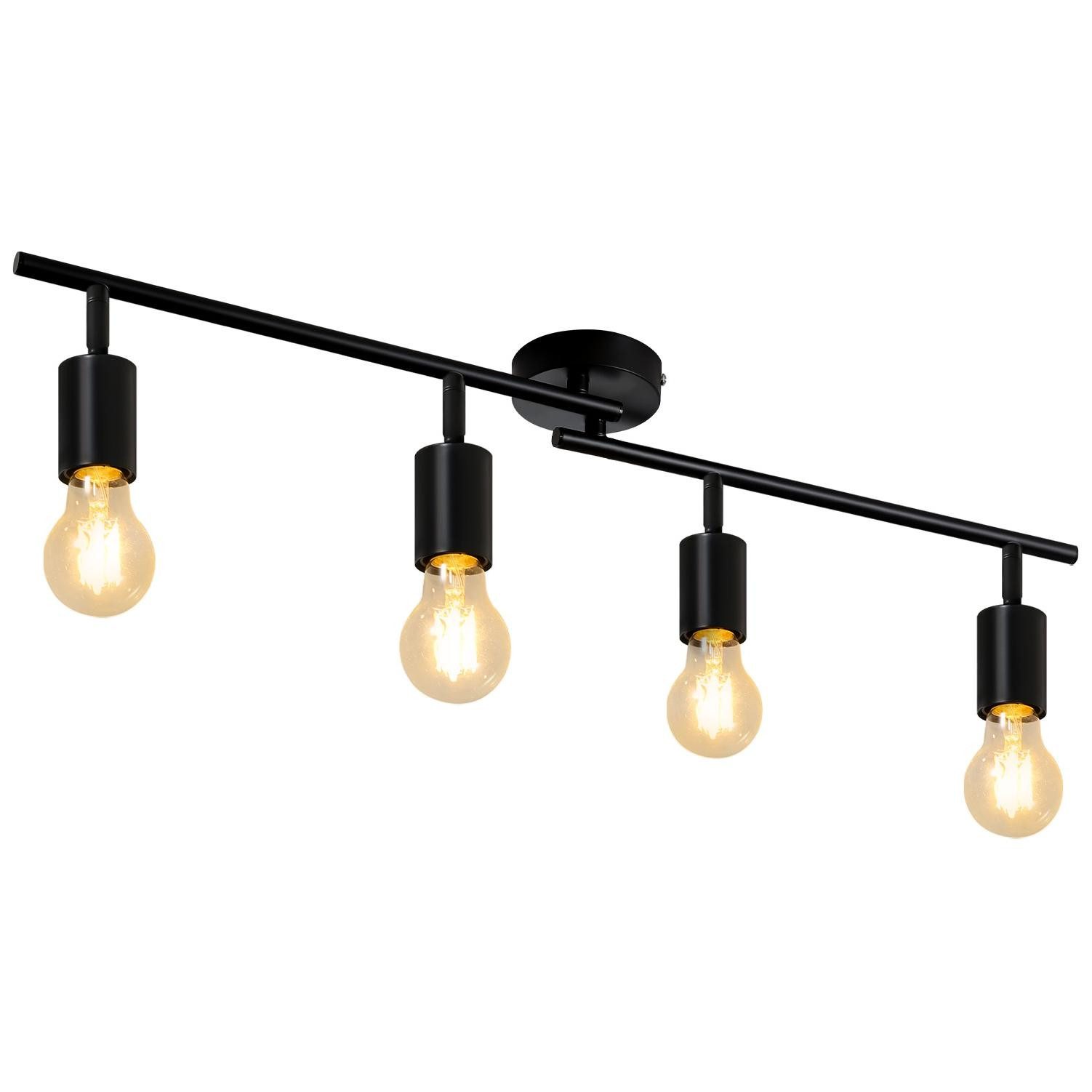ZMH Deckenstrahler Schwarz Deckenlampe - Schwenkbar günstig online kaufen