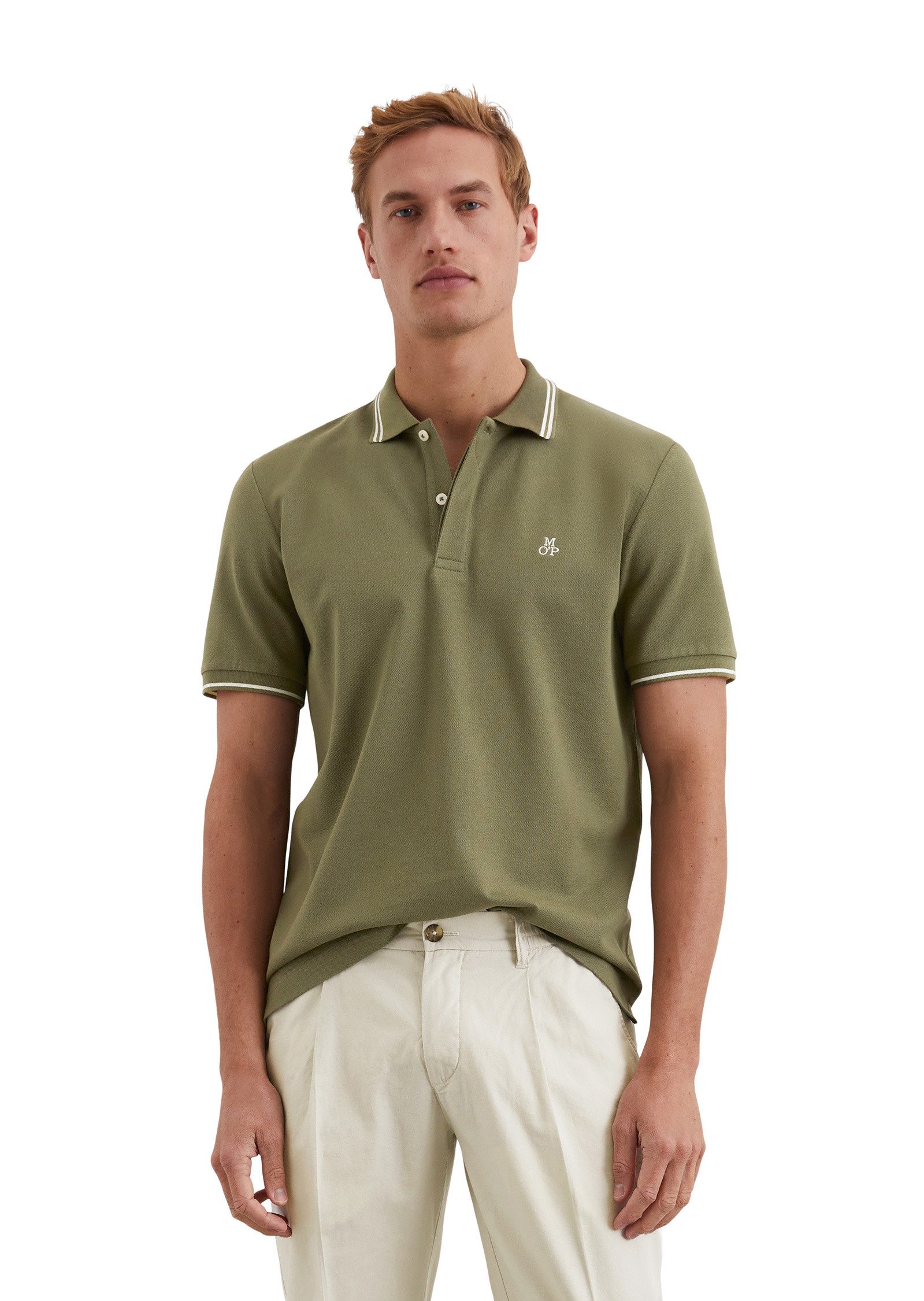 Marc OPolo Poloshirt "aus reiner Bio-Baumwolle" günstig online kaufen