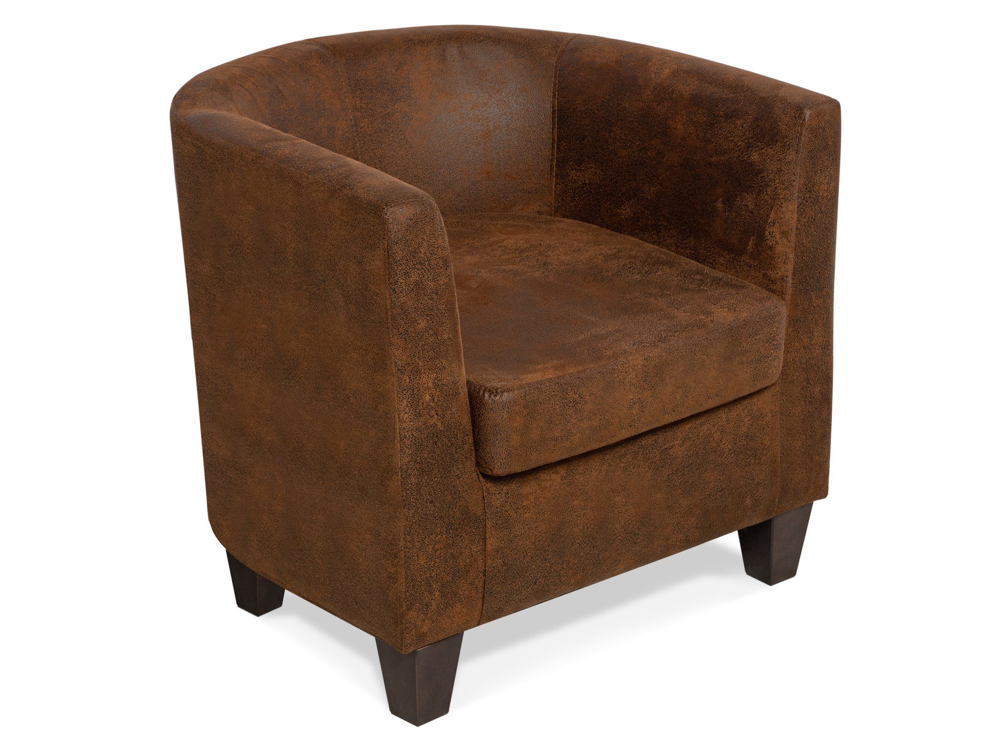 Moebel-Eins Sessel EDDI Kindersessel, Material Kunstfaser, Gobi braun, EDDI günstig online kaufen