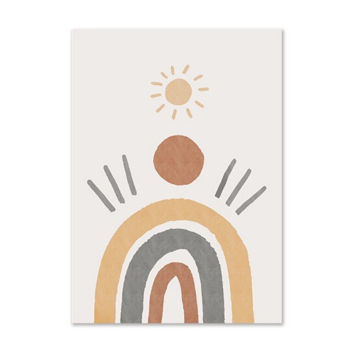 Kunstdruck (OHNE RAHMEN) Poster - Leinwand - Wandbild
