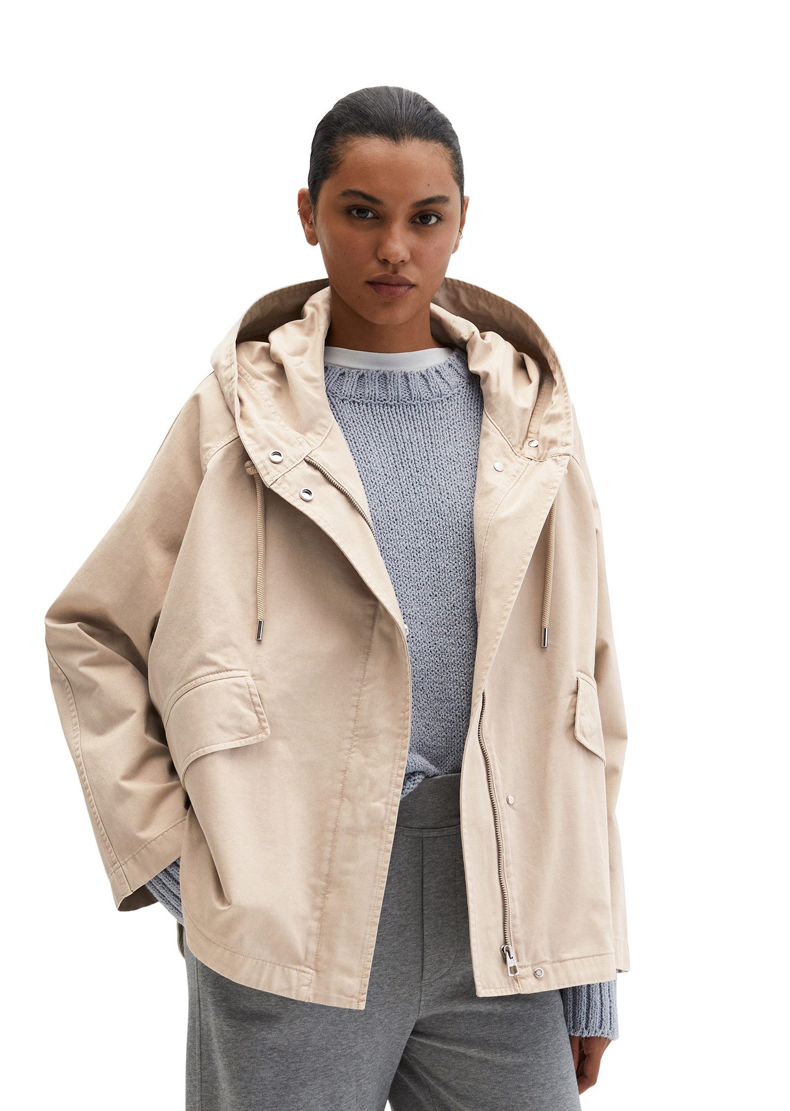Marc O'Polo Outdoorjacke aus Organic Cotton-Twill