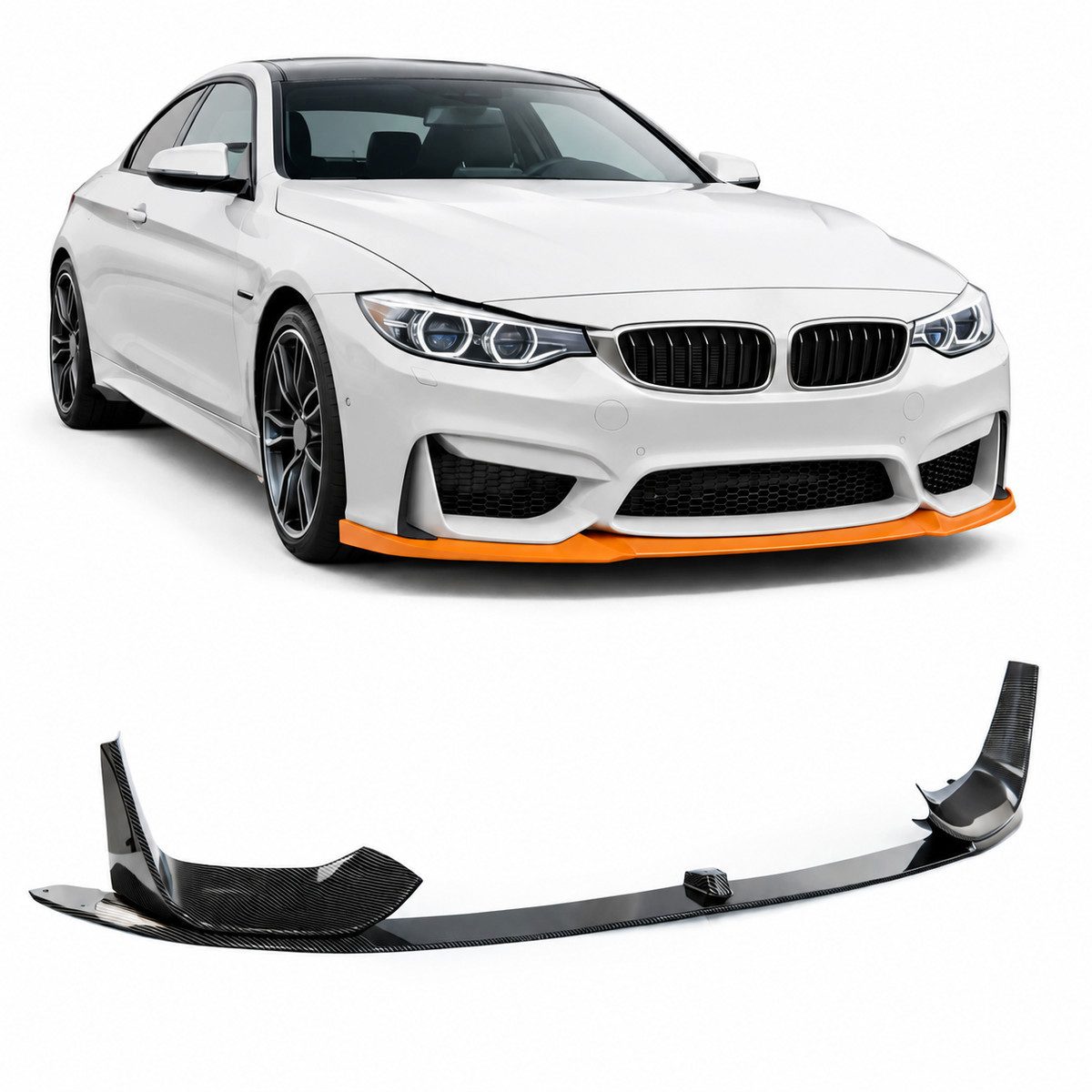 LLCTOOLS Frontstoßstange Frontspoilerlippe passend für BMW M3/M4