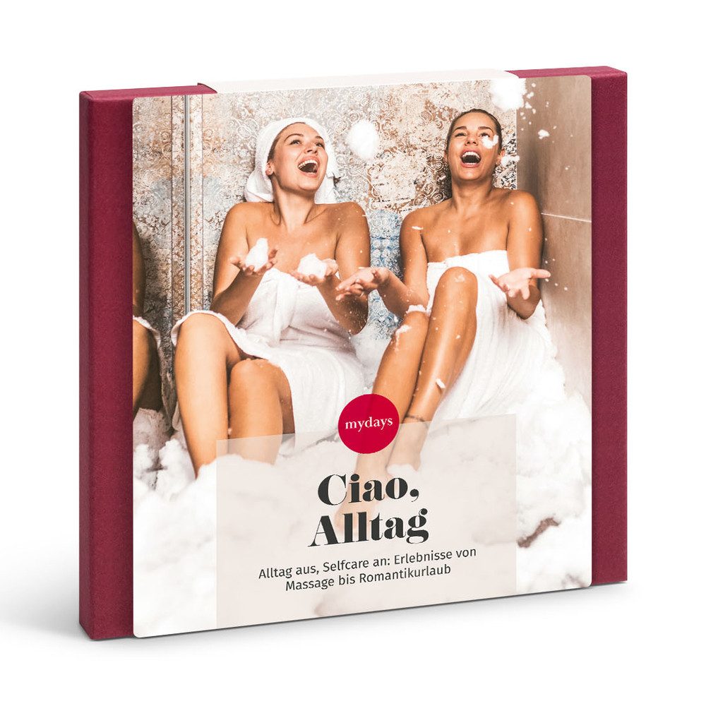 mydays Erlebnisgutschein Geschenkbox Für Frauen, Der Erlebnismix fuer die perfekte Auszeit jeder Alltagsheldin