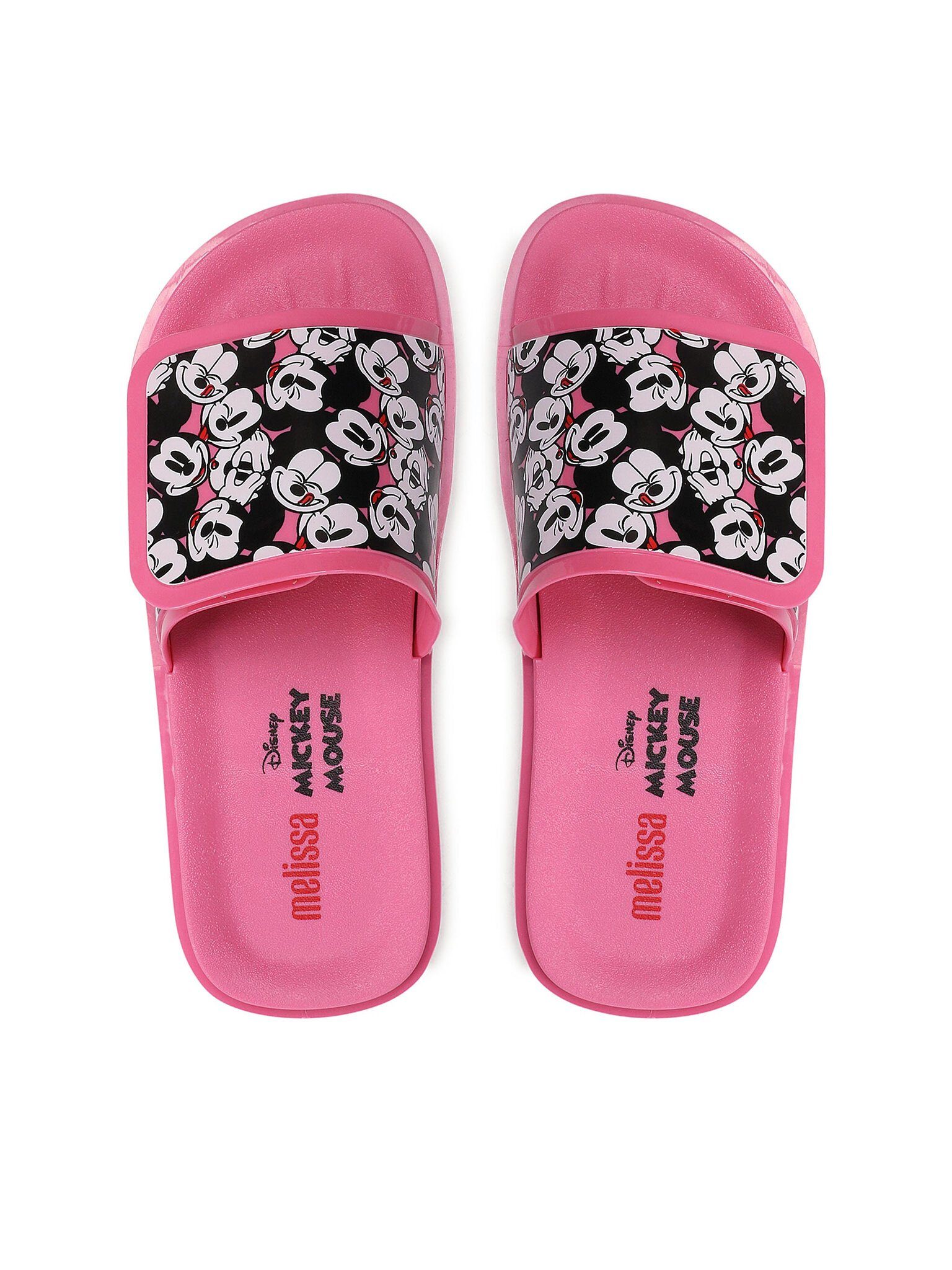 MELISSA Pantoletten Groovy + Mickey Mouse 33632 Pink AC404 Pantolette