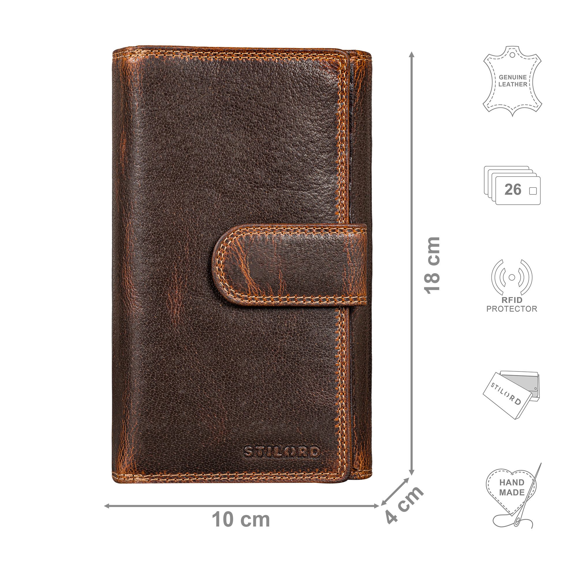 STILORD Geldbörse "Alissa" Elegante Geldbörse Damen günstig online kaufen