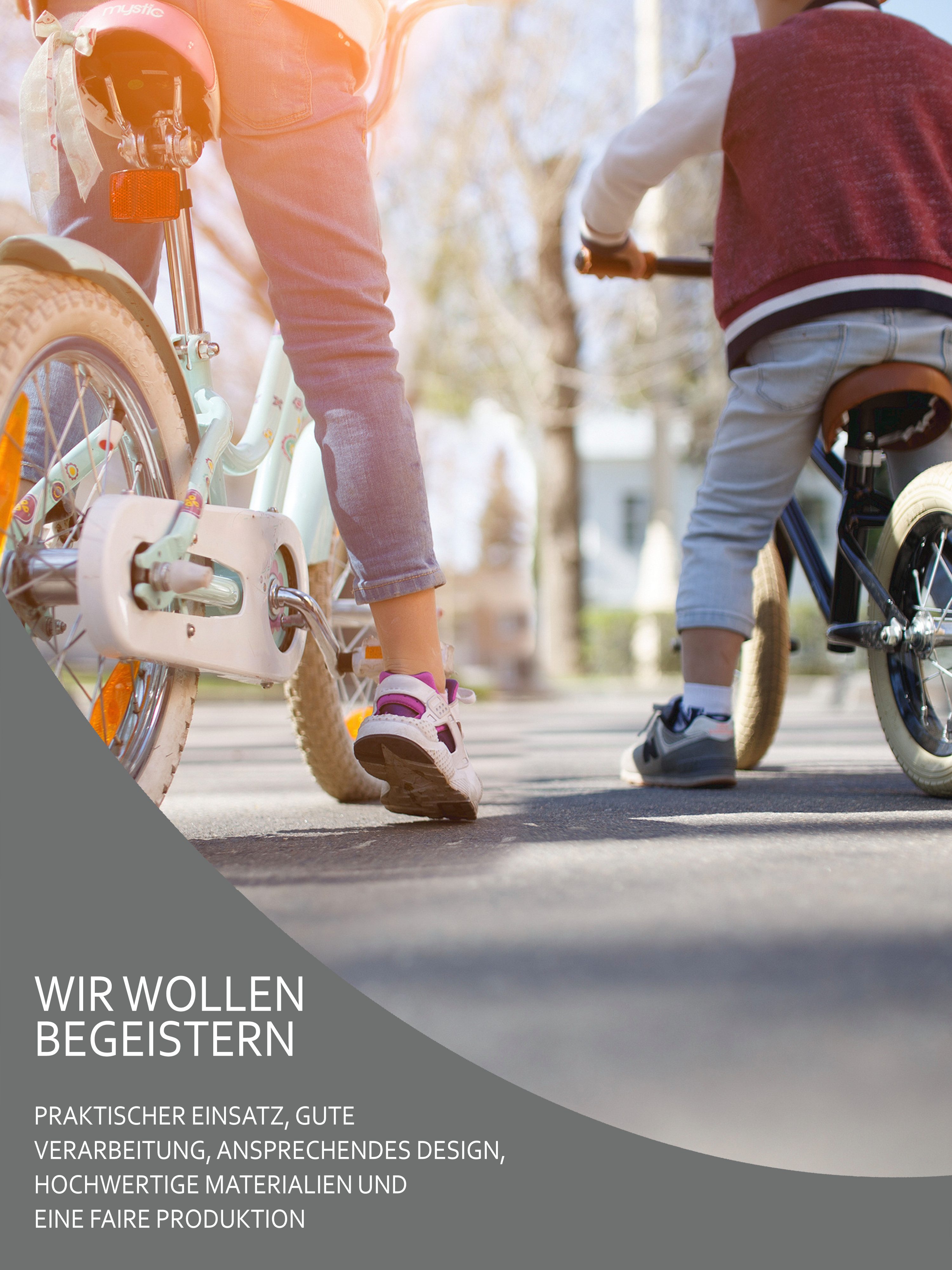 BambiniWelt by Rafael K. Gepäckträgertasche Gepäckträgertasche Fahrradtasche für Kinder z.B. für Puky Räder (M1), eingenähte Reflektorstreifen für mehr Sicherheit in der Dämmerung