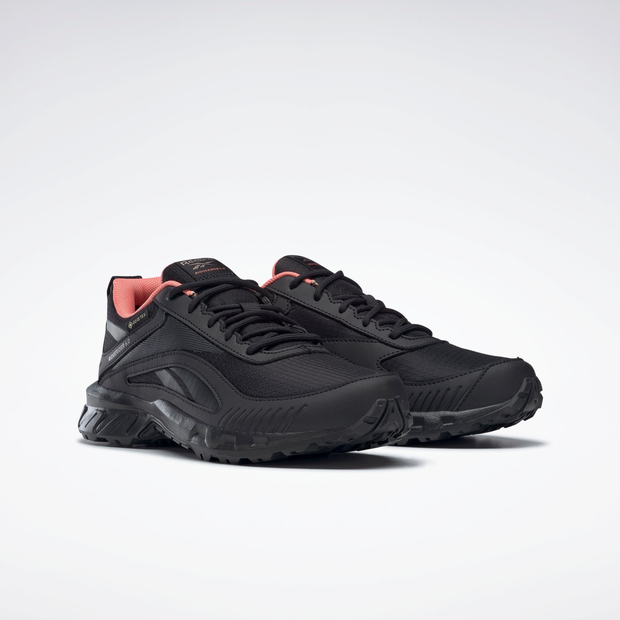 Reebok RIDGERIDER 6 Gore-Tex W Walkingschuh Wasserdicht schwarz-koralle | Walkingschuhe