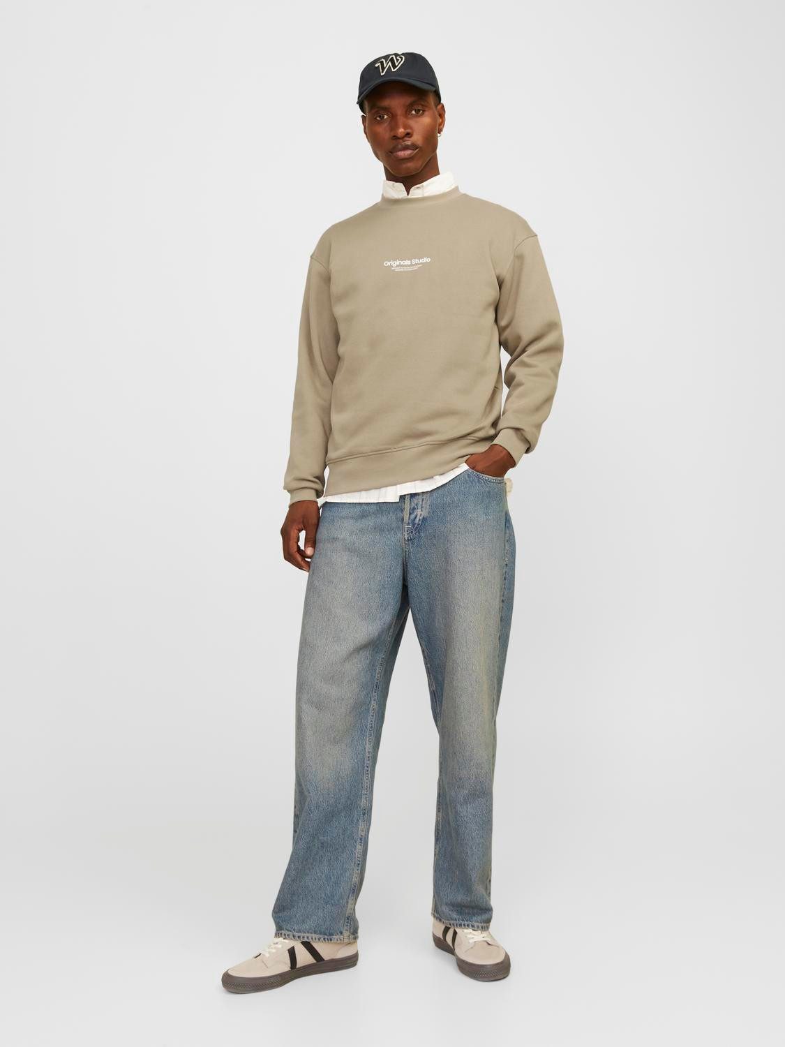 Jack & Jones Rundhalspullover Jack & günstig online kaufen