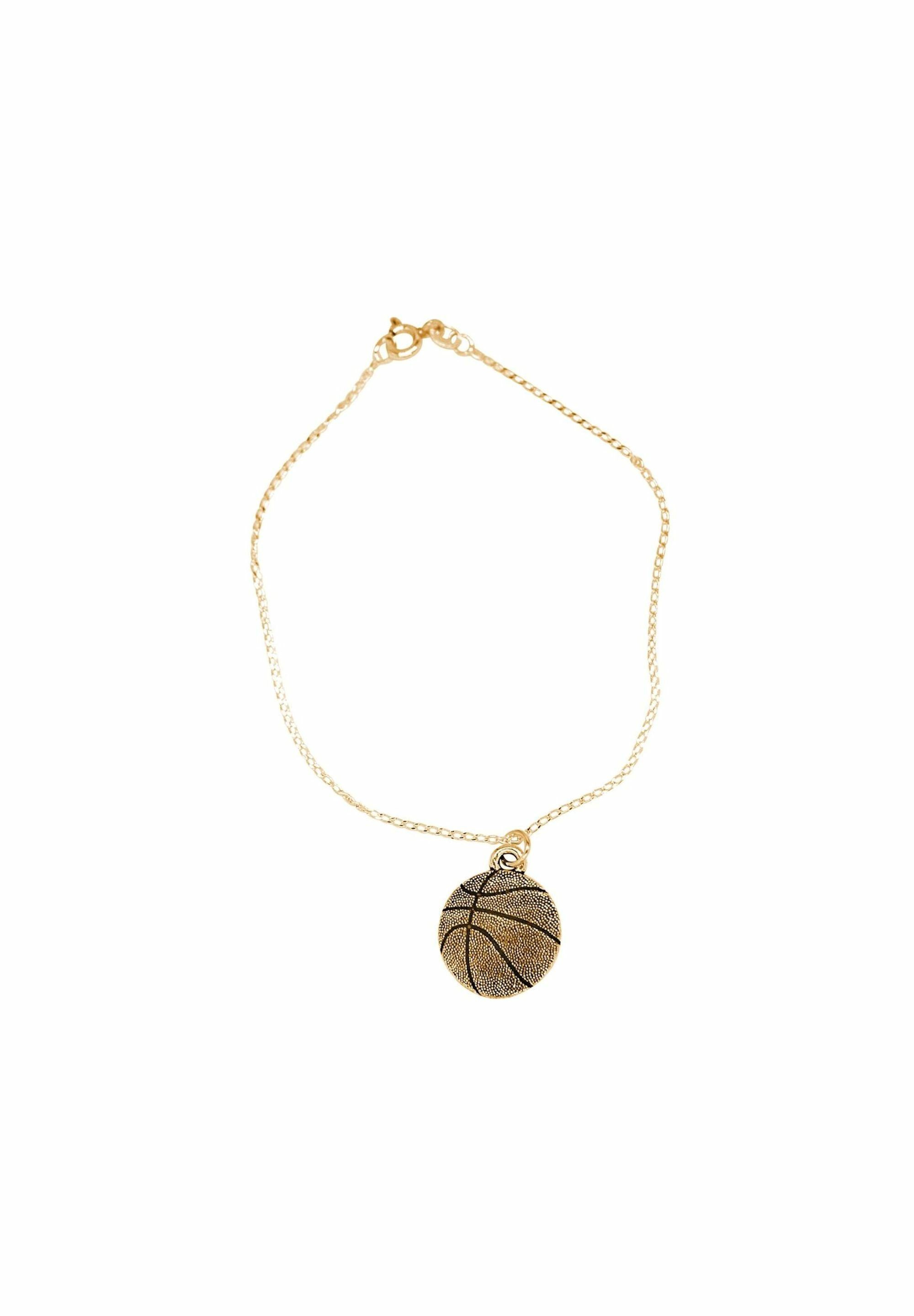 Gemshine Armband Basketball gold coloured