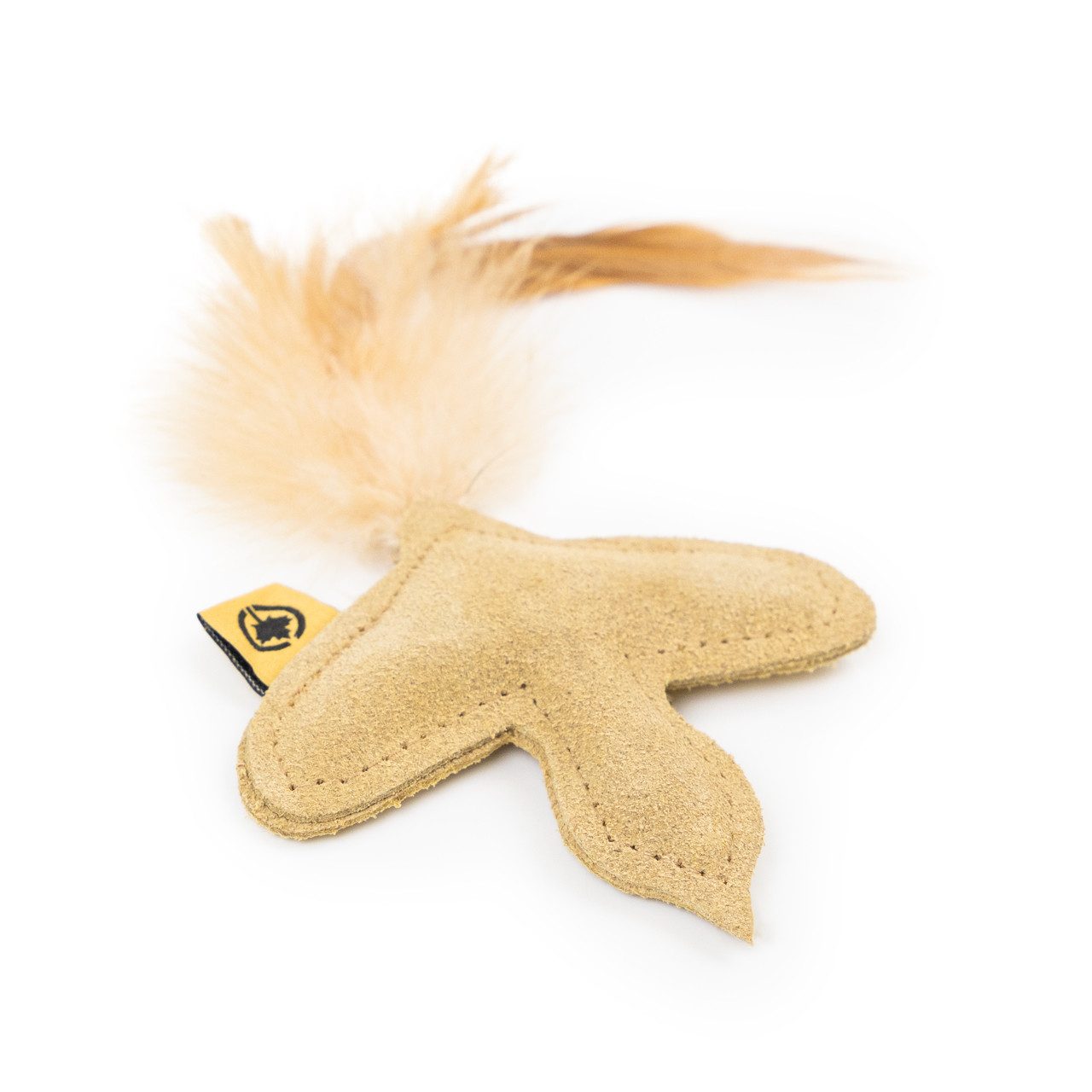 Canadian Cat Company Tier-Intelligenzspielzeug Katzenspielzeug Duft-Kissen aus Leder mit Katzenminze, Flieger