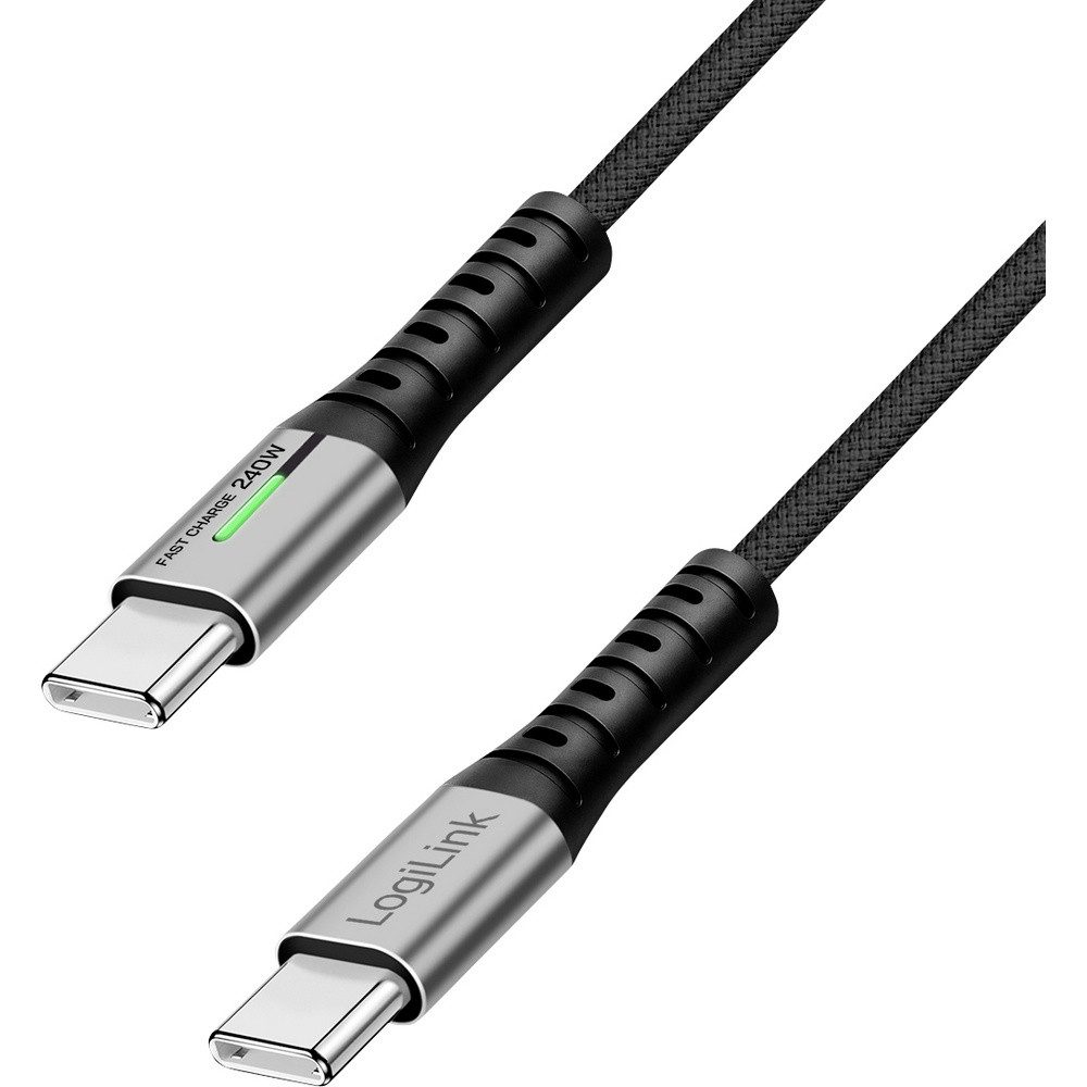 LogiLink LogiLink USB-C® Kabel USB 3.2 Gen2x2 USB-C® Stecker 2.00 m Schwarz mi USB-Kabel, (200.00 cm) von Logilink