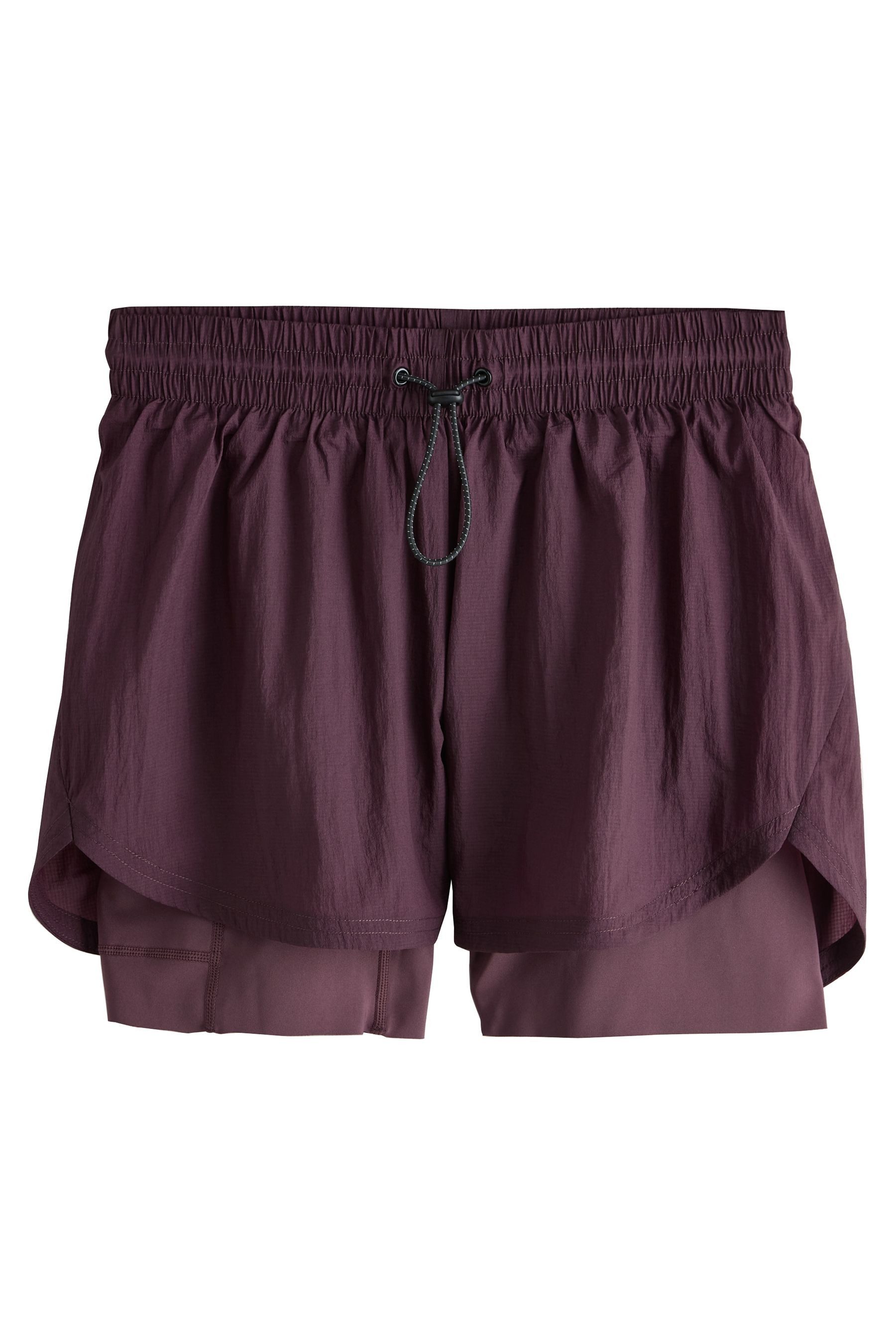Next Trainingsshorts 2-in-1 Sportshorts mit hoher Taille (1-tlg)