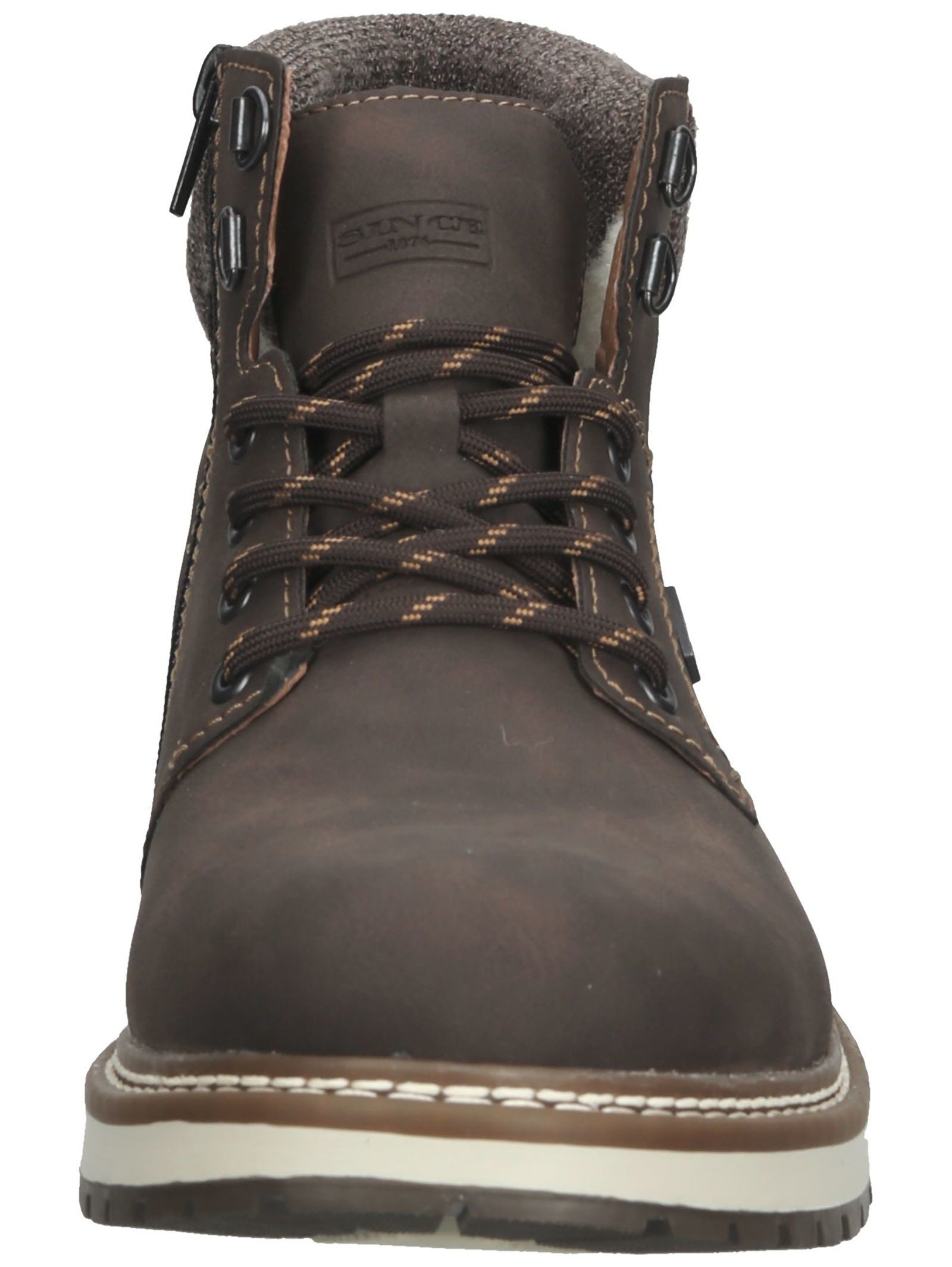 Rieker Rieker Stiefelette Lederimitat/Textil Schnürstiefelette