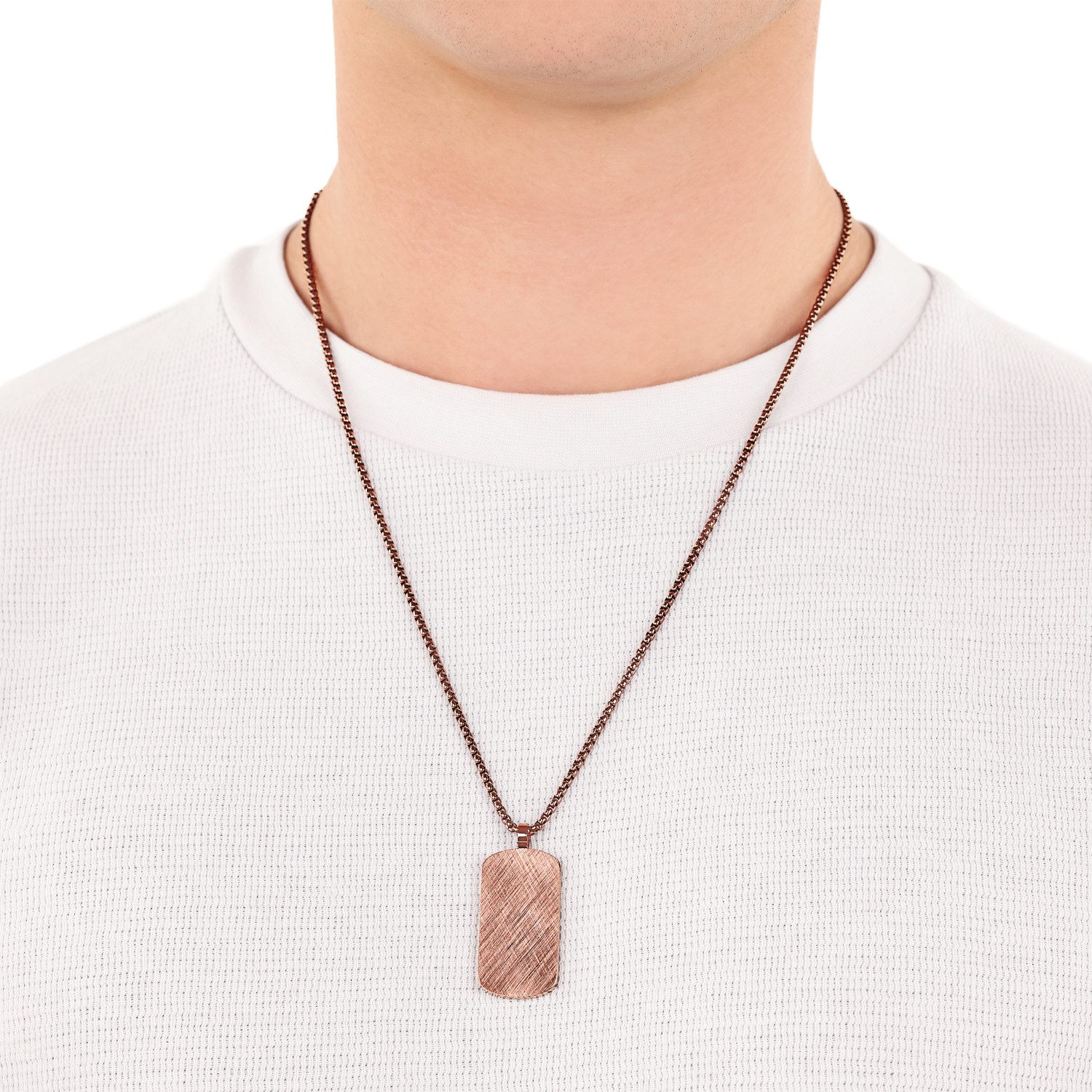 s.Oliver Edelstahlkette für Herren, Ede...