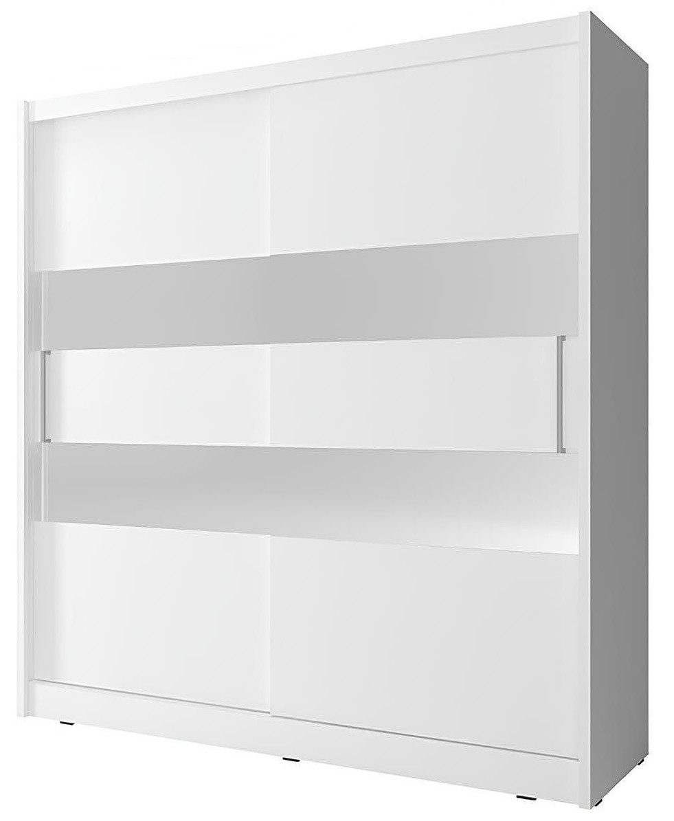 Xlmoebel Kleiderschrank Vielseitiges Regal in Holzoptik für stilvolle Aufbewahrung (Kleiderschrank MAJA II 180) Hergestellt in Europa
