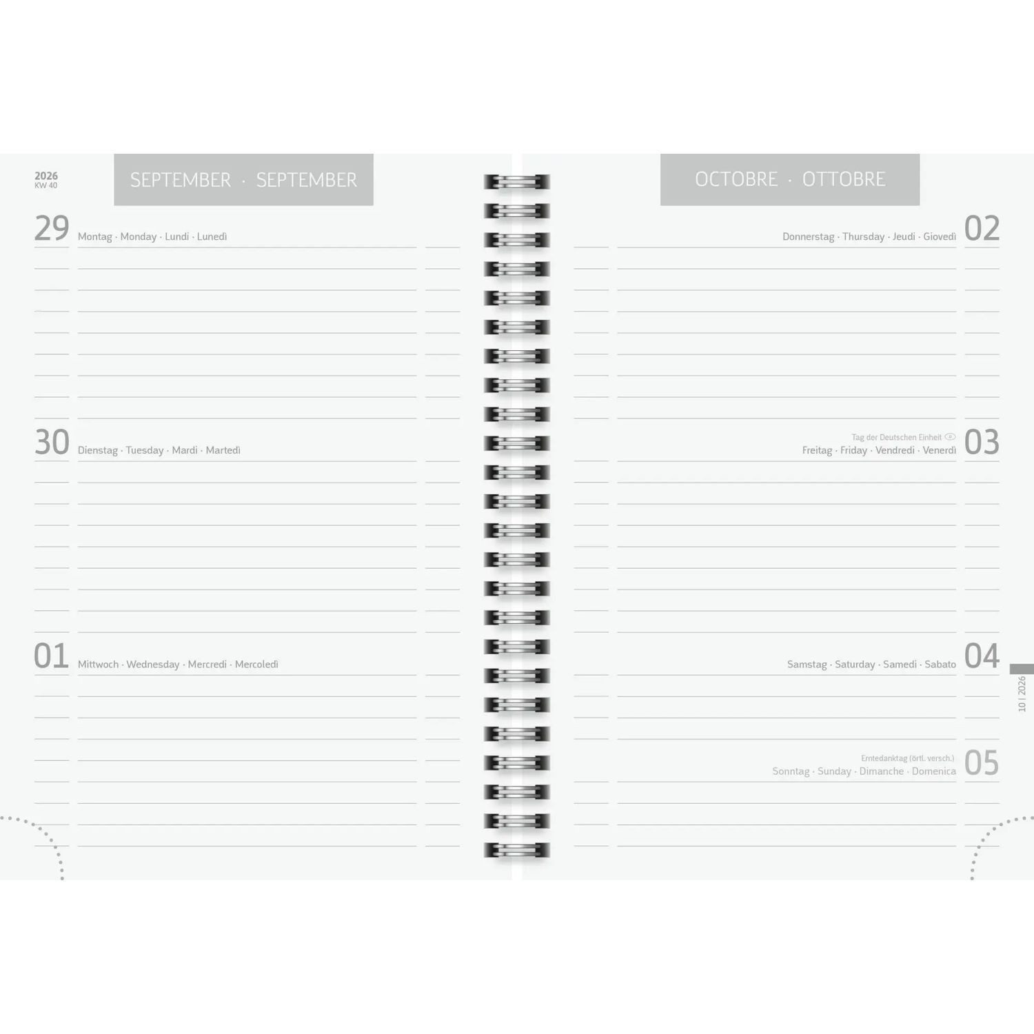 Baier & Schneider Schülerkalender Schülerkalender 2026/2027 "Nope", A5, Karton