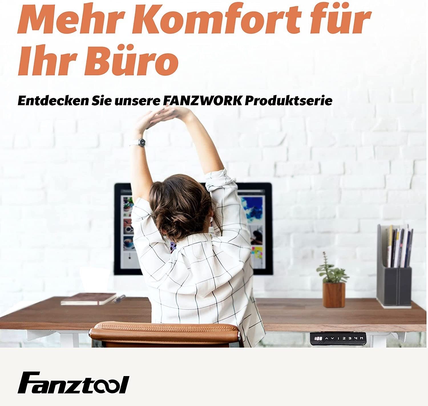 Schwarz Fanztool Tischplatte FANZTOOL Tischplatte
