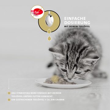 Peticare Futterbehälter Probiotika, Präbiotika Pulver für Katzen - petCat Health 3501, (100-tlg)