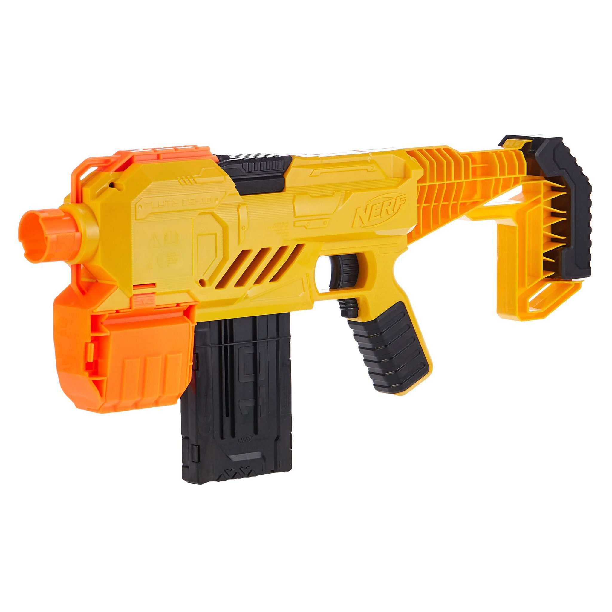 Hasbro Blaster Alpha Strike Flyte CS-10 - Nerf Blaster elektrisch, Jede Menge Blaster-Action ohne Nachladen!