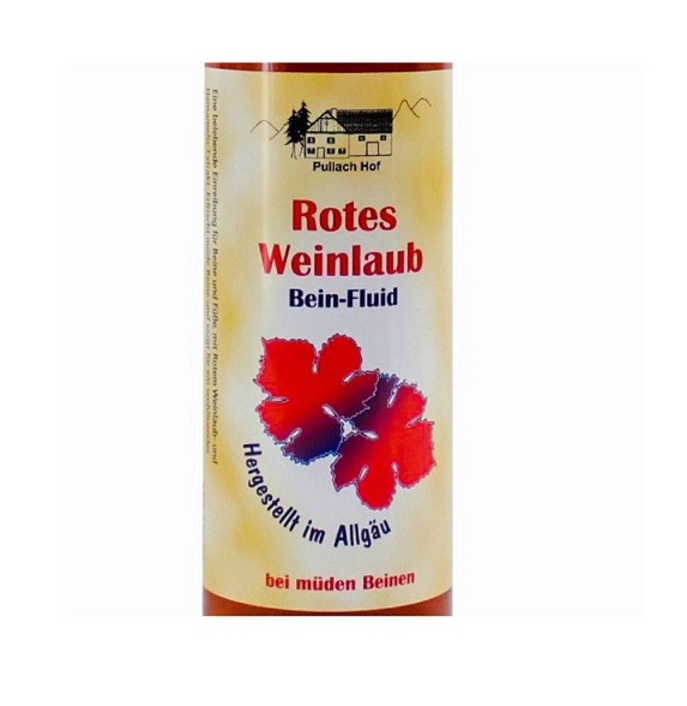 vom Pullach Hof Hautcreme Pullach Hof Rotes Weinlaub Bein Fluid Inhalt 250ml, 1-tlg.