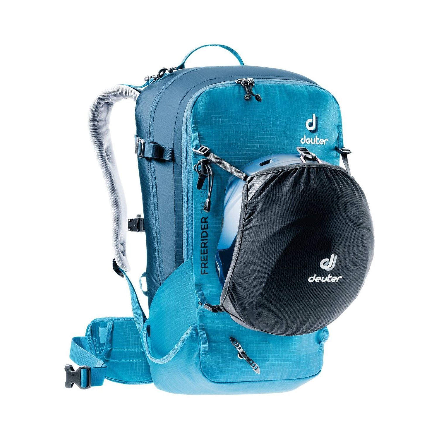 1326 - Skirucksack deuter - SL Freerider / azure-bay 28 Rucksack