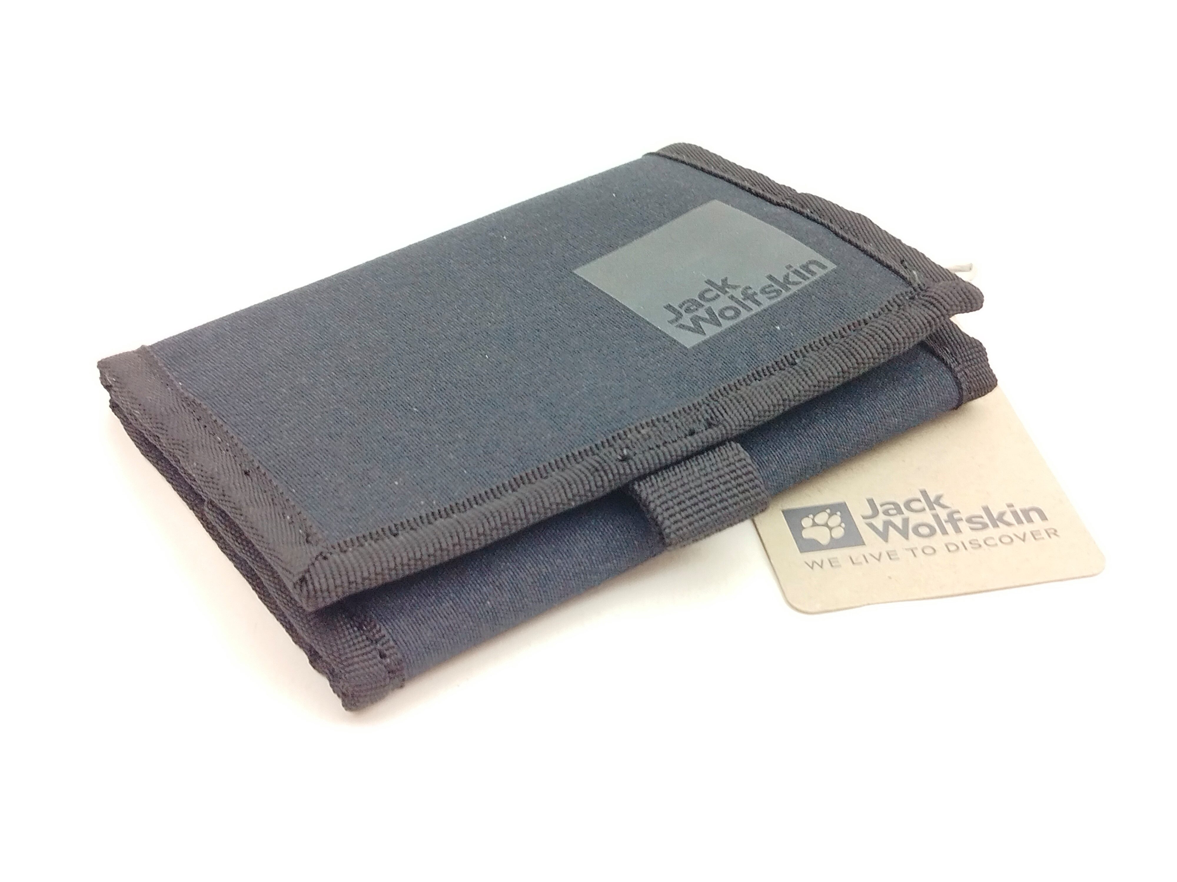 Jack Wolfskin Geldbörse Jack Wolfskin Geldbörse MAINKAI WALLET phantom, schwarz, grau