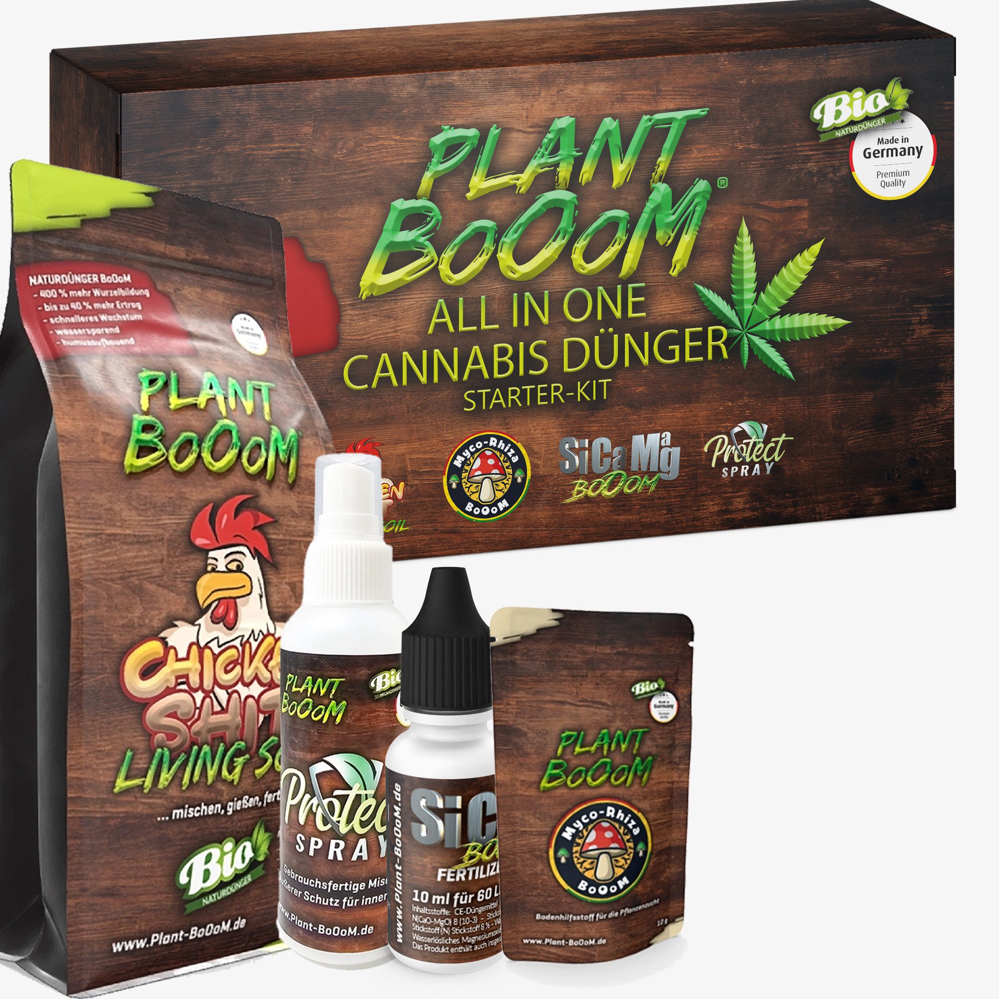 Plant Booom Spezialdünger All In One Cannabis Dünger Starter Set, Set, 1-St günstig online kaufen