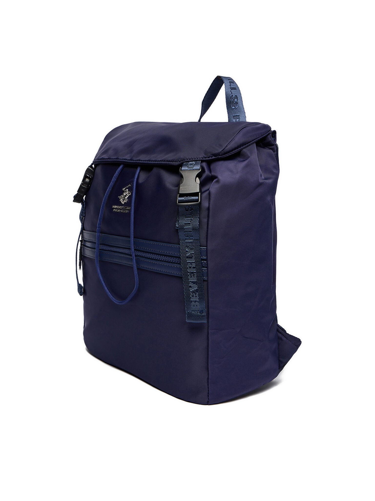 BEVERLY HILLS POLO CLUB Freizeitrucksack Beverly Hills Polo Club Unisex Rucksack Marineblau BEVERLY HILLS POLO