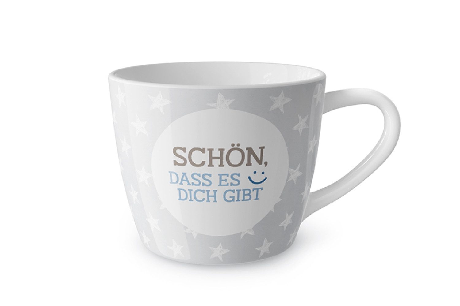 La Vida Geschenk für Dich Tasse la Vida Maxi-Becher für Dich, 400 ml, Sterne, SCHÖN DASS ES DICH GIBT, Spülmaschinengeeignet