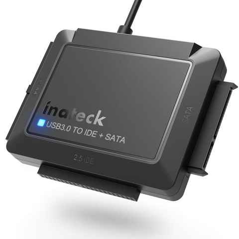 Inateck Festplatten-Gehäuse IDE SATA to USB 3.0 Adapter für 2.5/3.5 HDD/SSD