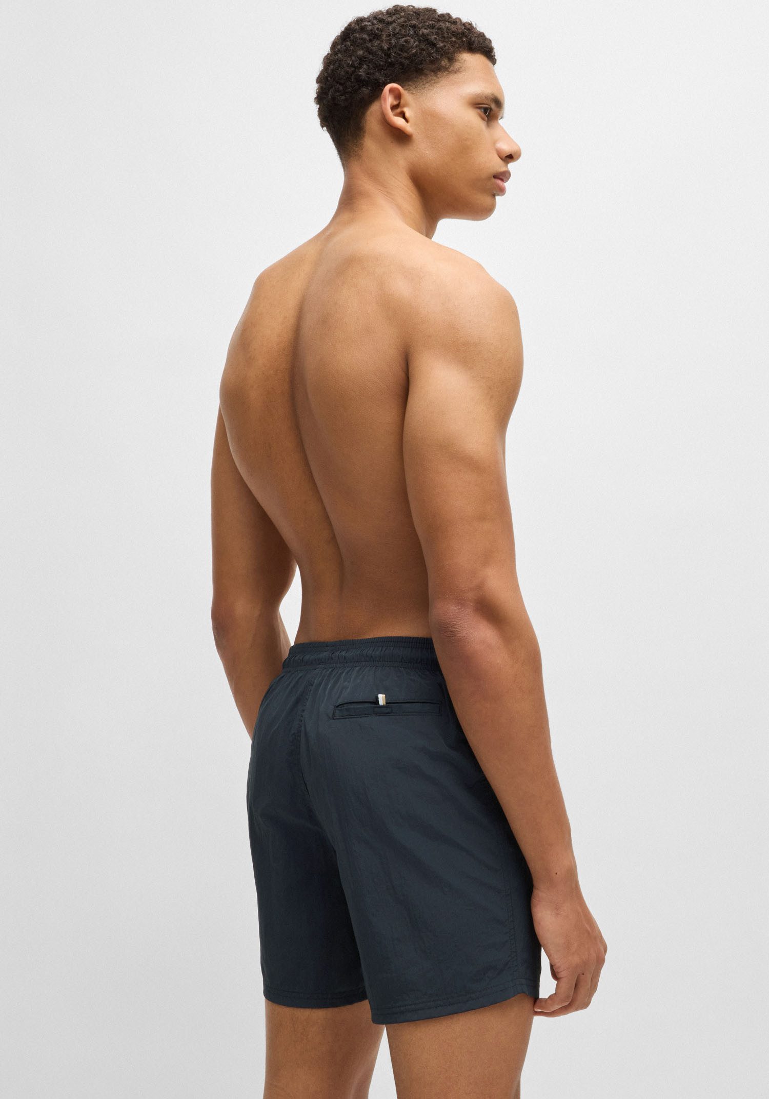 BOSS Badeshorts Octopus Mit BOSS Logoschriftzug, elastischer Taillenbund mi günstig online kaufen