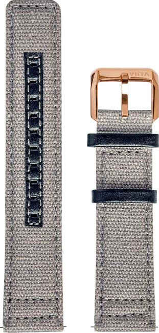 Viita Wechselarmband Uhrenarmband-Jeans 20mm