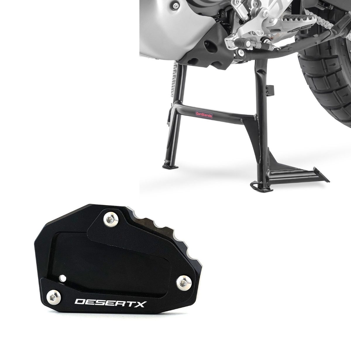 ConStands Motorrad-Hauptständer Hauptständer passend für Ducati DesertX 22-25 Mittelständer # + Seiten
