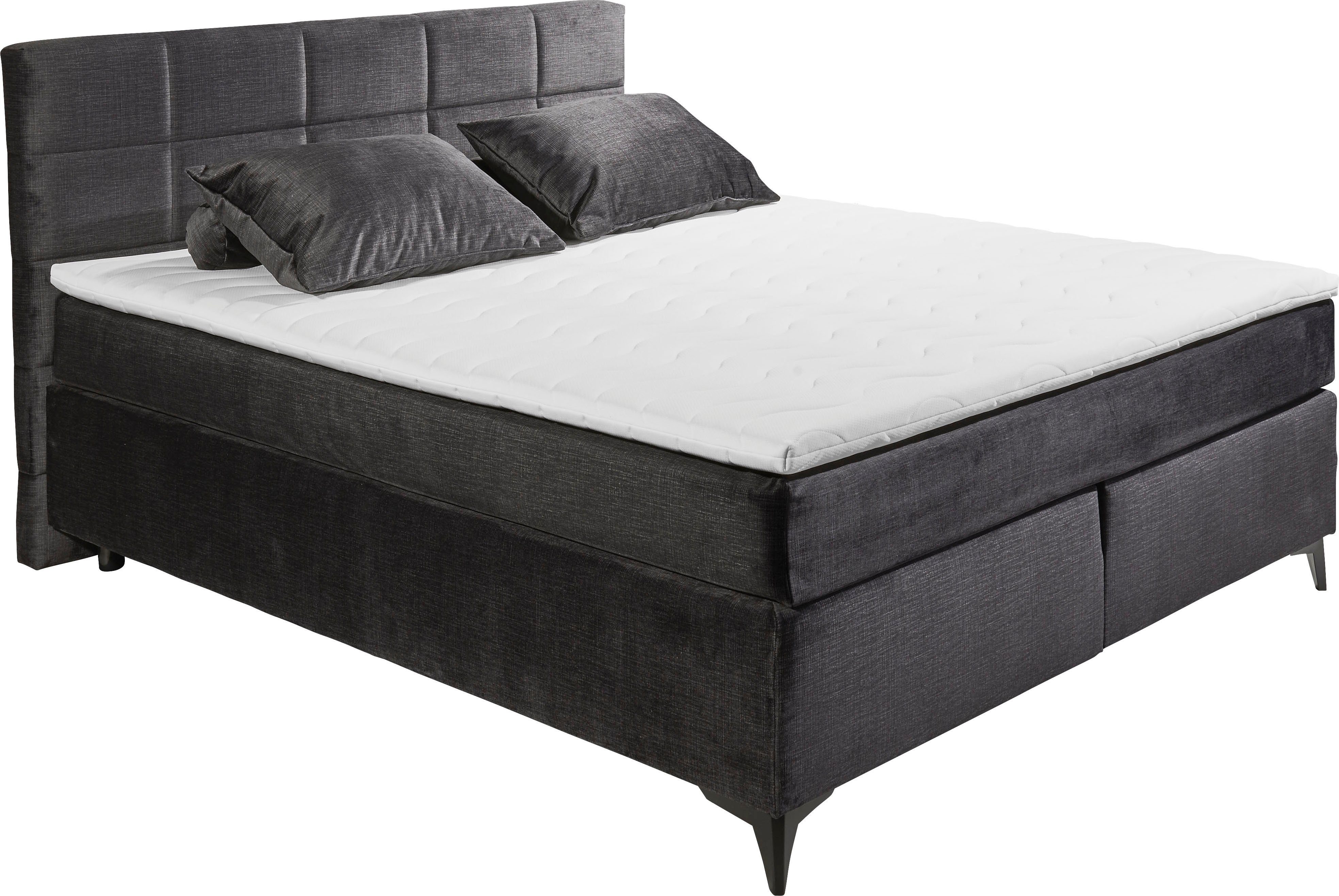 ED EXCITING DESIGN Boxspringbett "Navarra", wahlweise mit Matratze günstig online kaufen