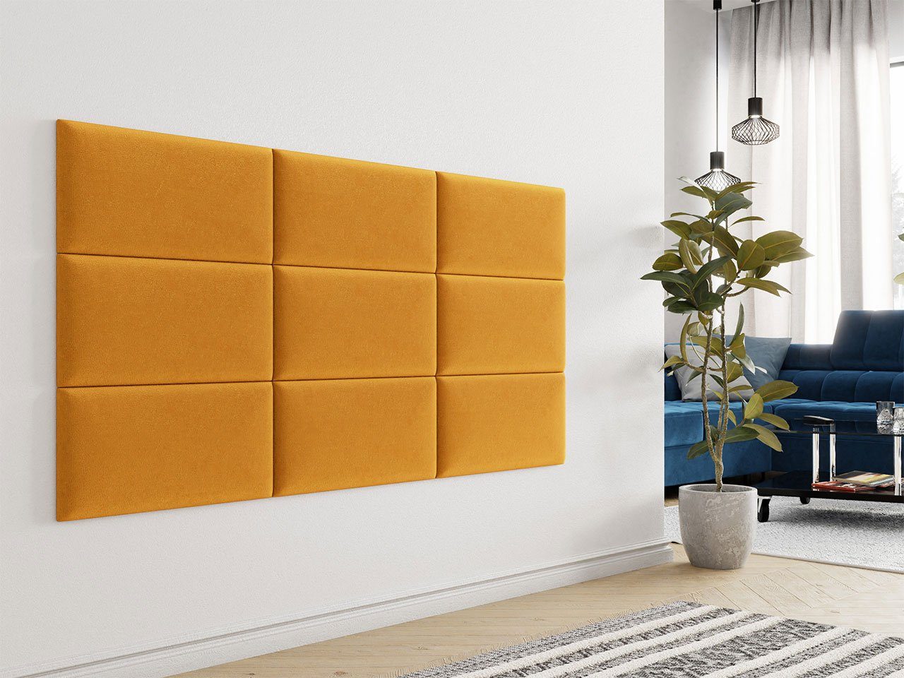 MIRJAN24 Wandpaneel Pag 60x30, Gepolstert Wandpaneel günstig online kaufen