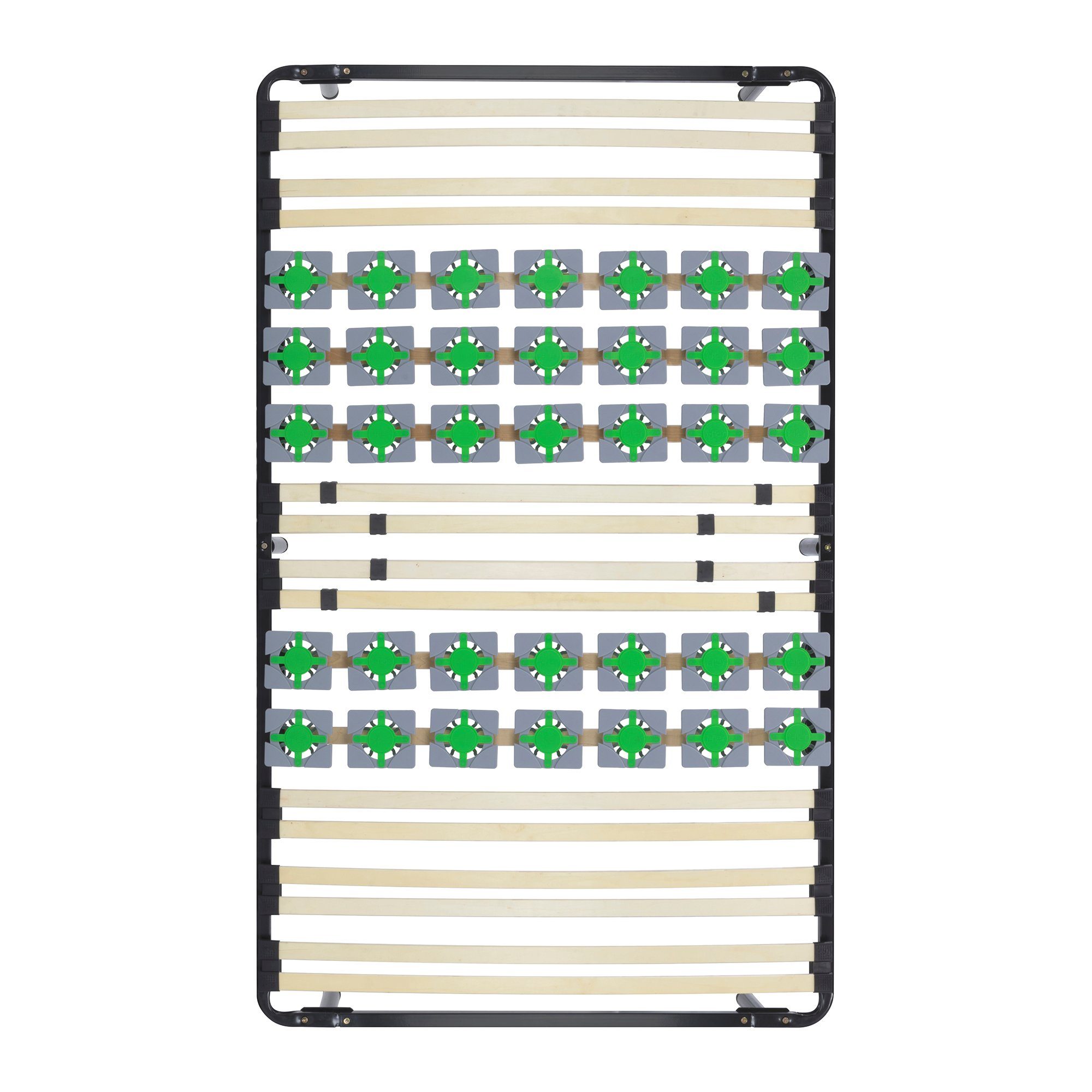 Teiltellerlattenrost i-flair Tellerlattenrost 80x200 cm auf Füßen, Gästebett Ergo IF55, i-flair, Kopfteil nicht verstellbar, Fußteil nicht verstellbar, Für alle Matratzen geeignet,stabile Füsse