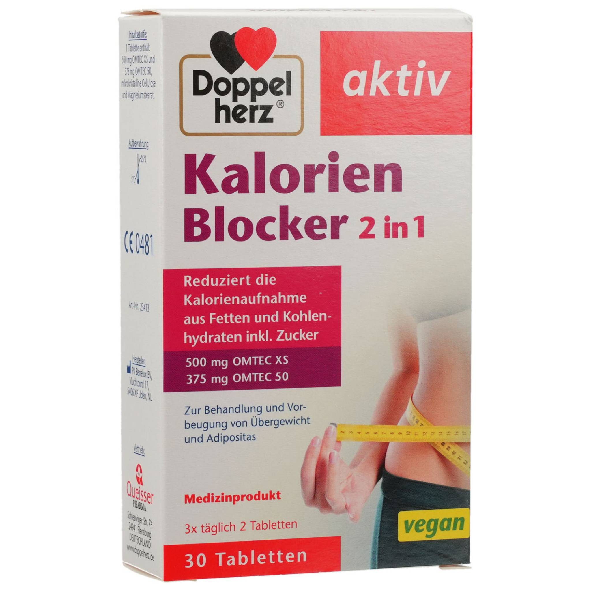 Doppelherz Kalorien Blocker 2in1 Tabletten 30 Stück PZN 17396255 Tabletten