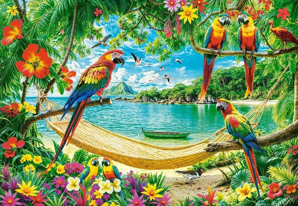 Castorland Puzzle CASTORLAND Puzzle Exotik Revenge für dich 1000 Puppen, Puzzleteile