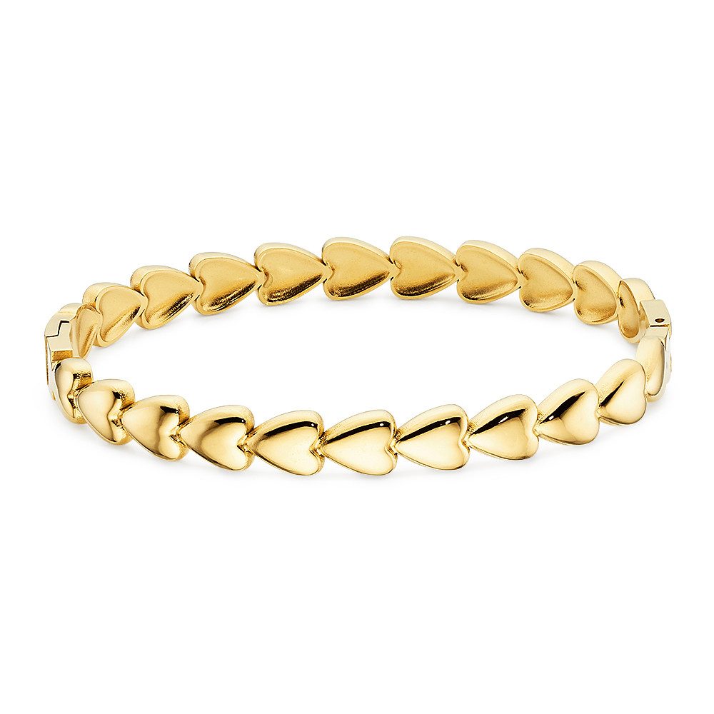 Aniston JEWELRY & WATCHES Edelstahlarmband Schmuck Geschenk Armband mit Herzen