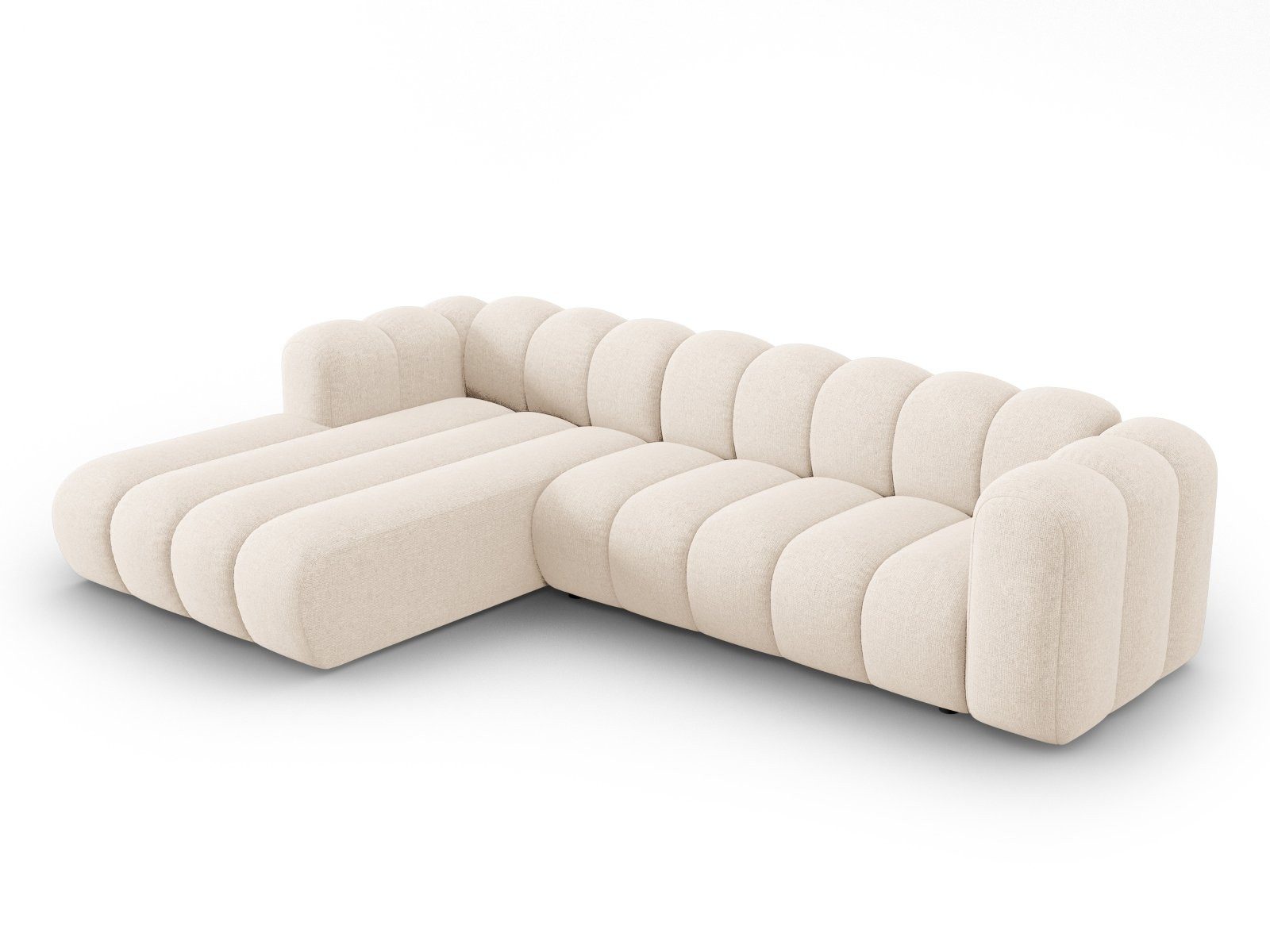 Micadoni Ecksofa Lupine, modular 4-Sitzer günstig online kaufen