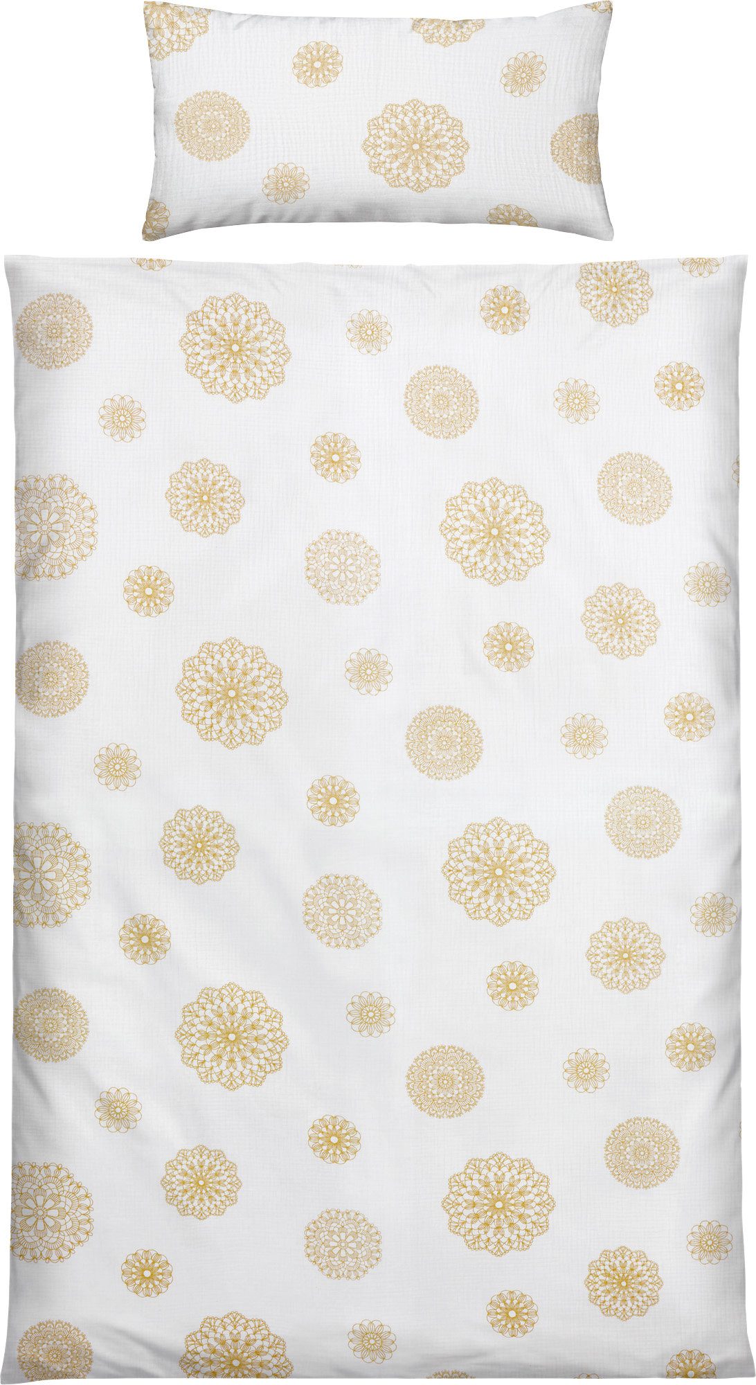 Erwin Müller Bettwäsche Bettwäsche, Baumwolle, Musselin Motiv: Mandala