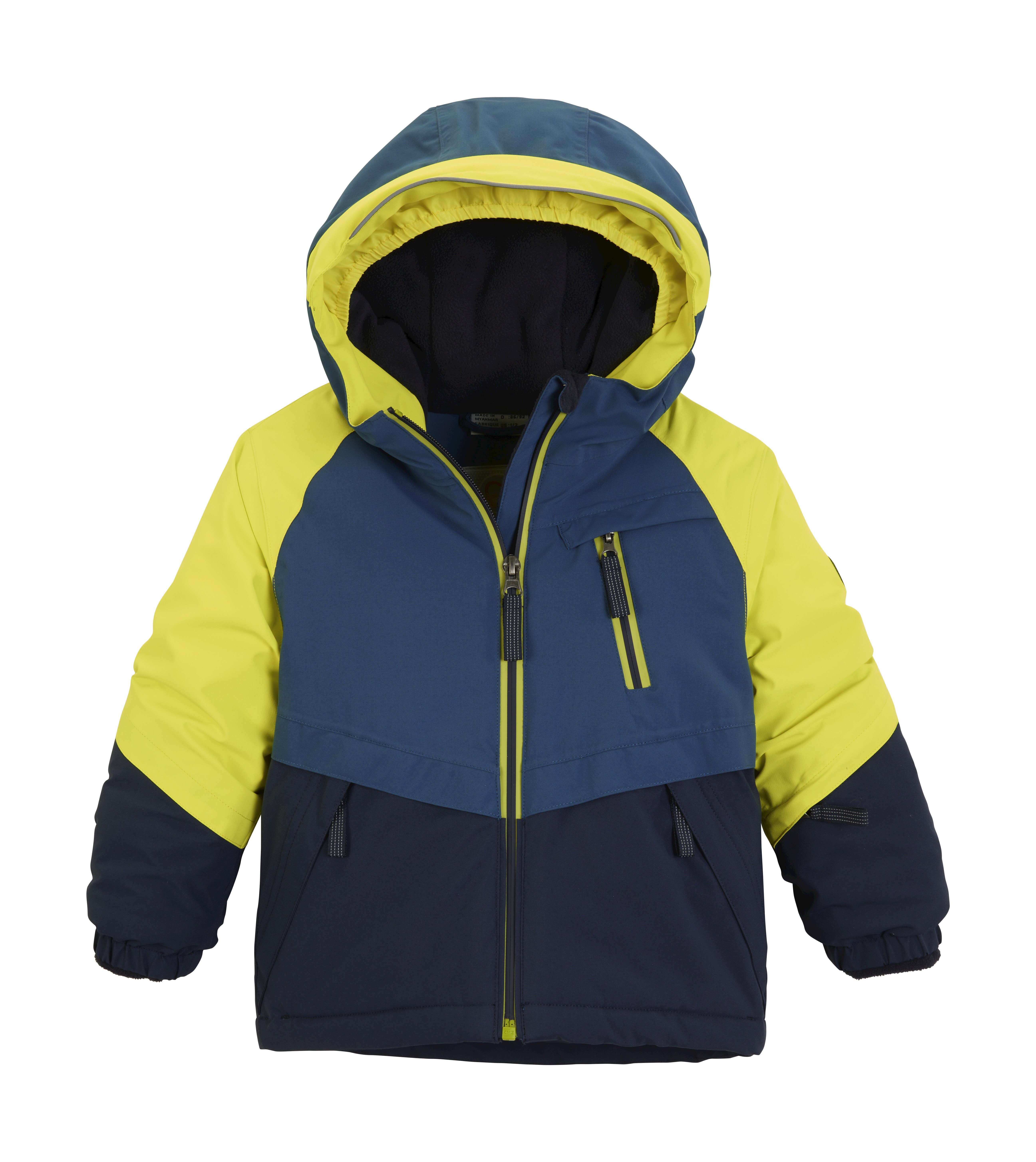 first instinct by killtec Skijacke FISW 38 MNS SKI JCKT Skijacke: Colourblock, verlängerbare Ärmel, wasserdicht, atmungsaktiv