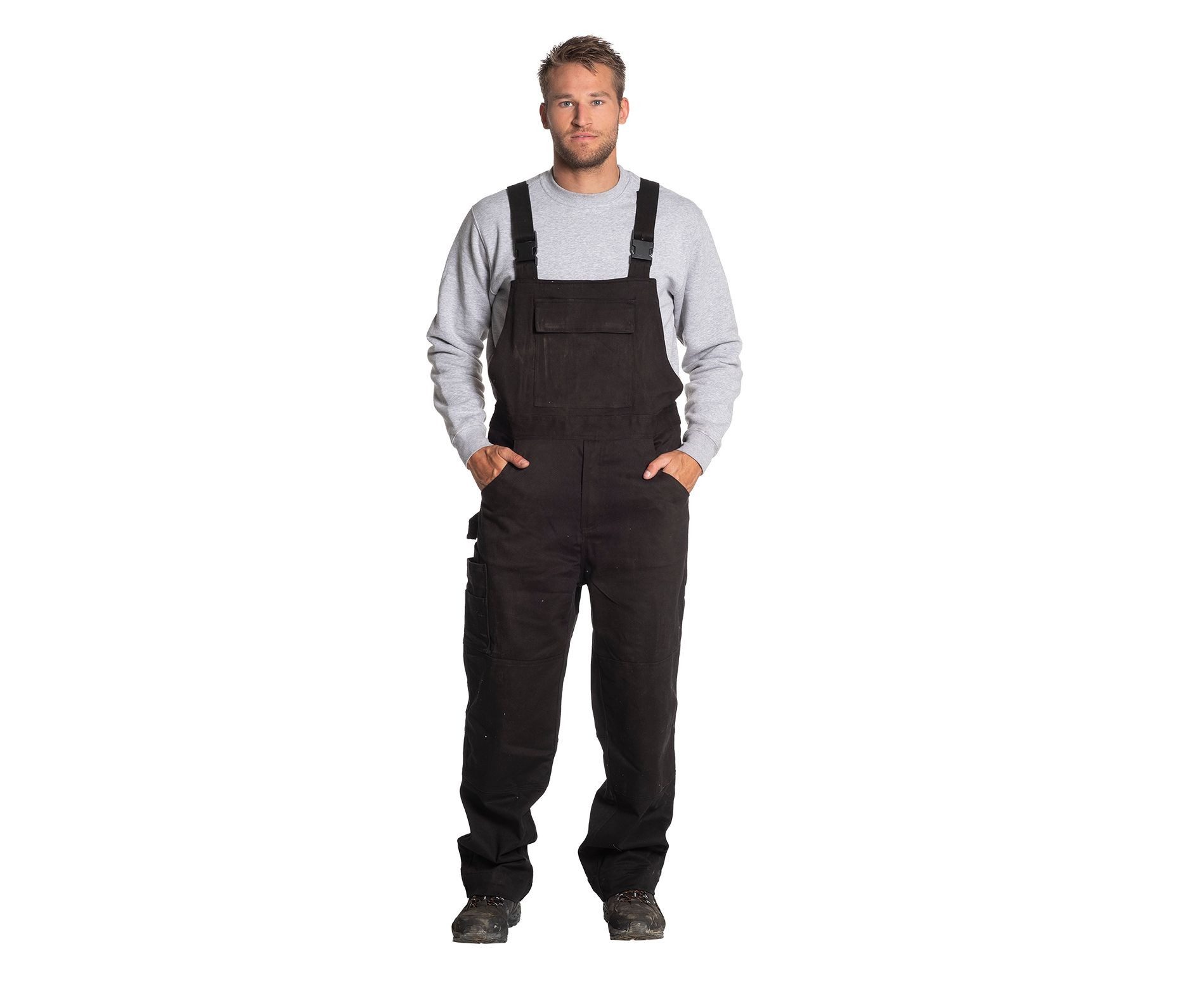 Herock Arbeitslatzhose aus Baumwollstretch Arbeitshose "OVIUS" günstig online kaufen