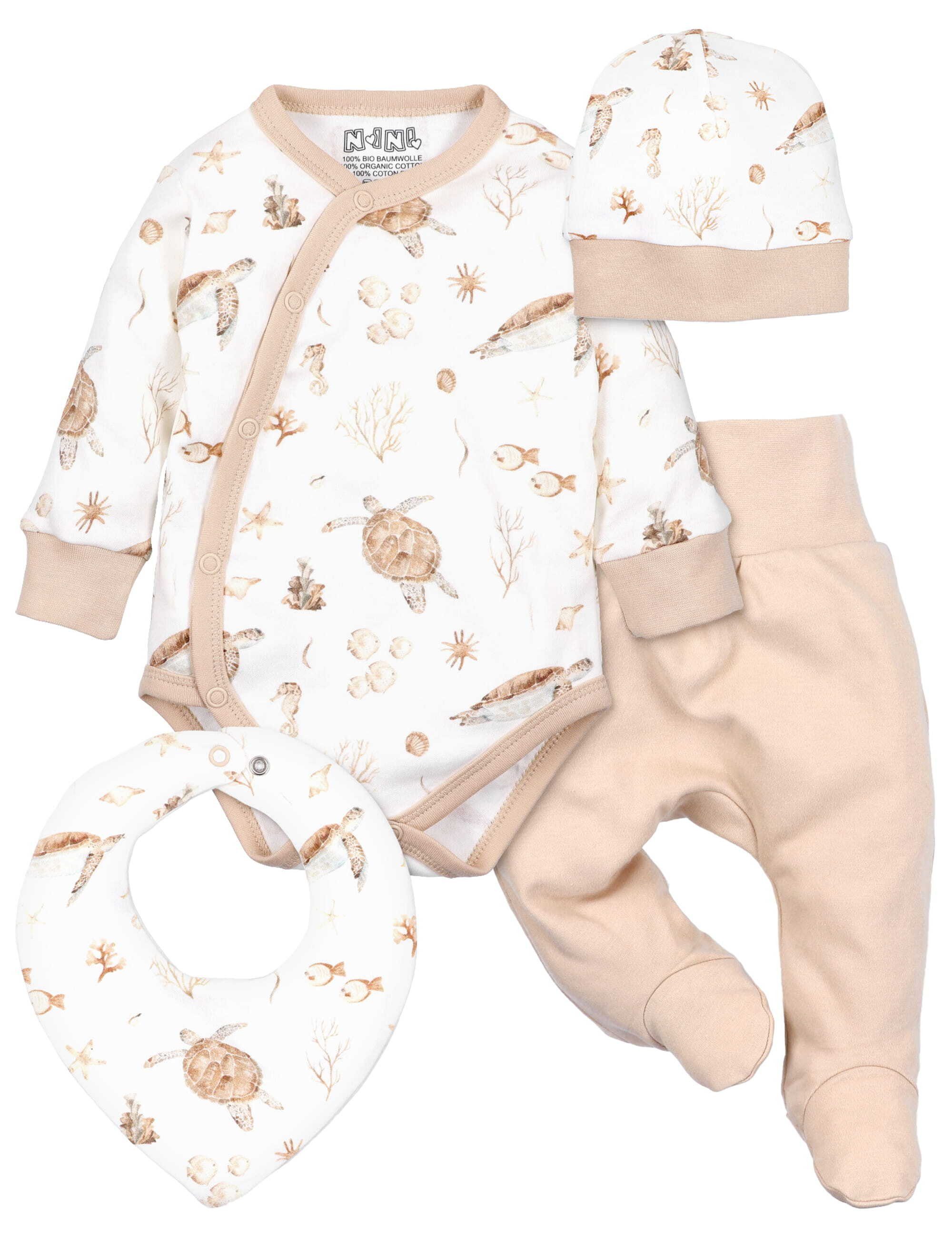 NINI Body & Hose Set Schildkröte (4-tlg., 4 Teile) | Baby-Sets