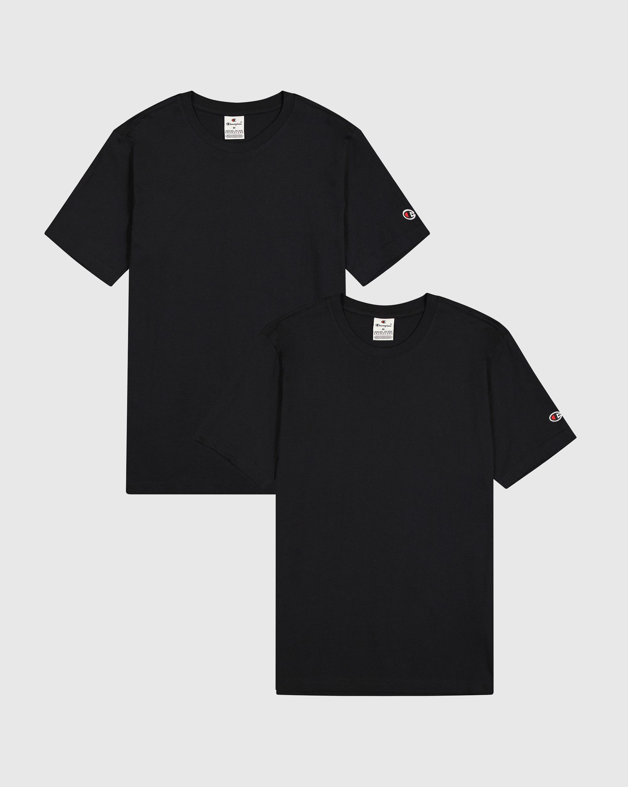 Champion T-Shirt (Packung, 2-tlg) Basic Shirt, Doppelpack günstig online kaufen