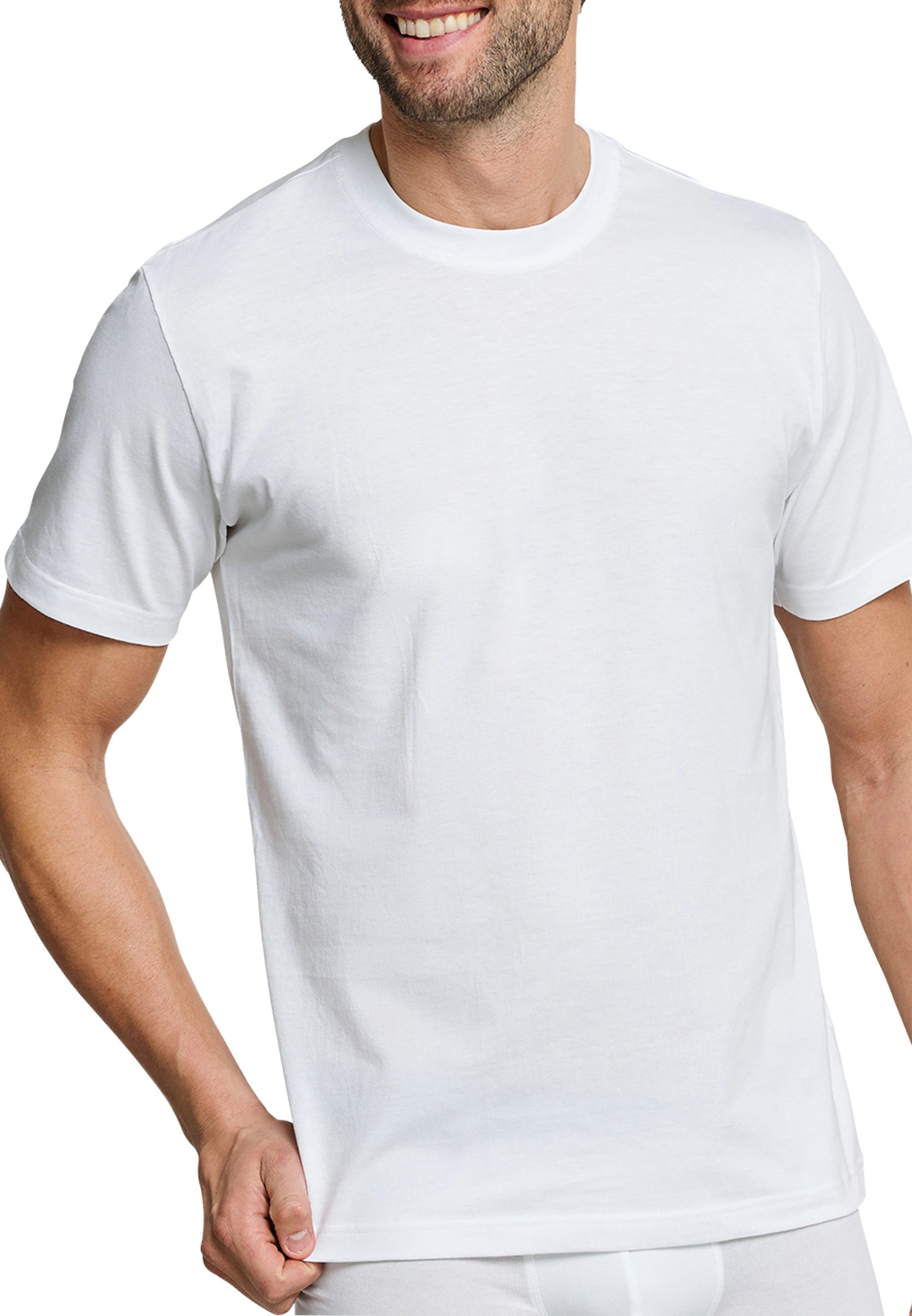 Schiesser Unterhemd 4er Pack American (Spar-Set) Unterhemd / Shirt Kurzarm günstig online kaufen